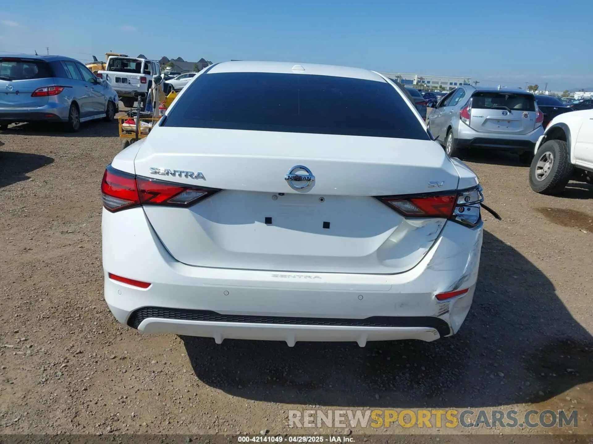 16 Photograph of a damaged car 3N1AB8CV3NY27460E NISSAN SENTRA 2022