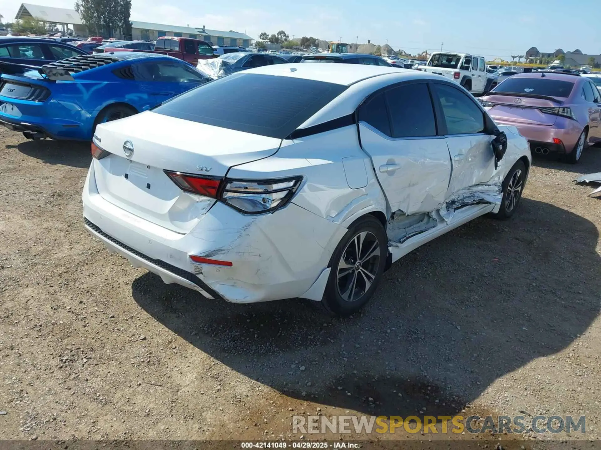 4 Photograph of a damaged car 3N1AB8CV3NY27460E NISSAN SENTRA 2022