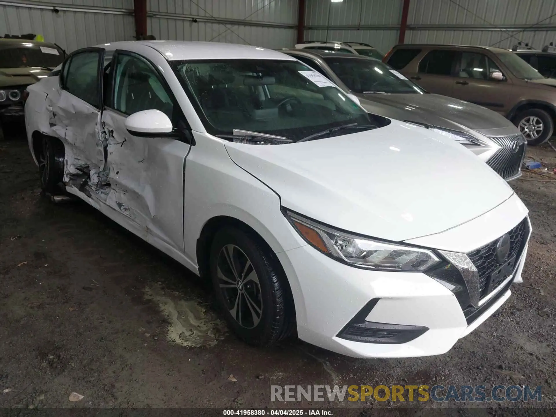 1 Photograph of a damaged car 3N1AB8CV3NY290688 NISSAN SENTRA 2022