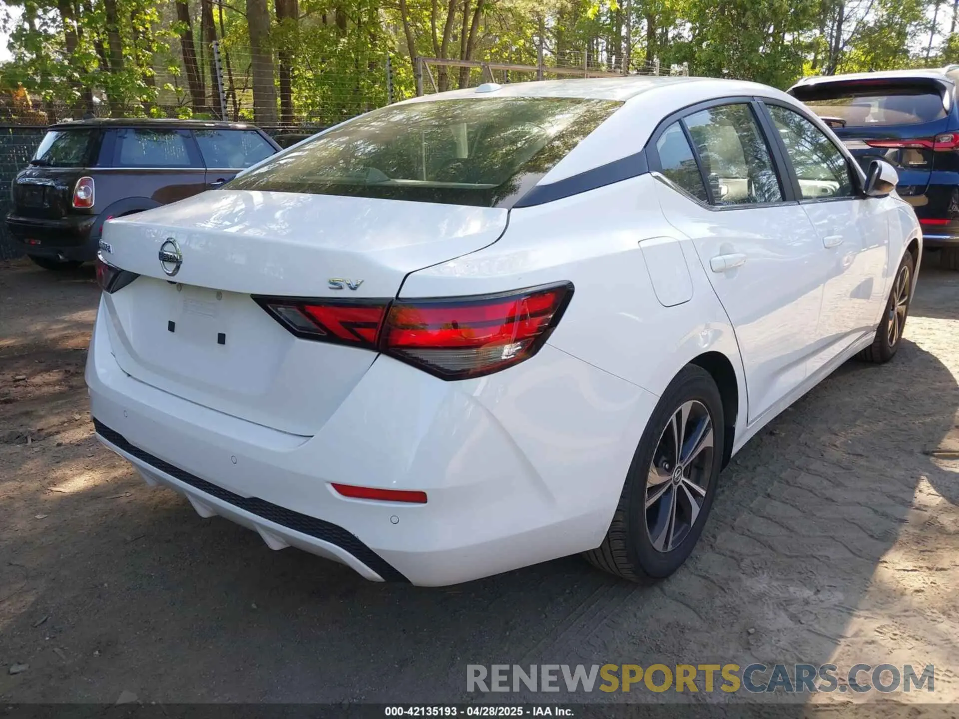 4 Photograph of a damaged car 3N1AB8CV3NY290898 NISSAN SENTRA 2022