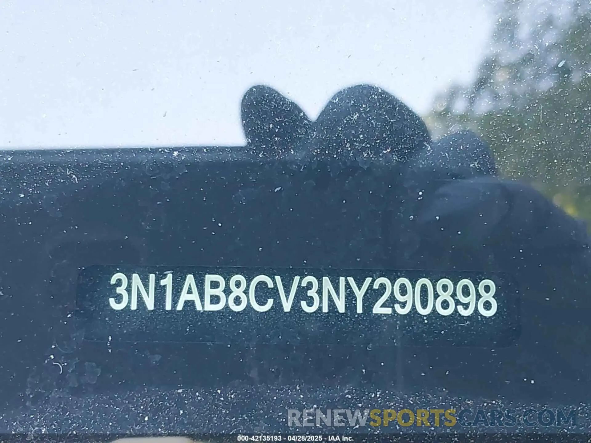 9 Photograph of a damaged car 3N1AB8CV3NY290898 NISSAN SENTRA 2022