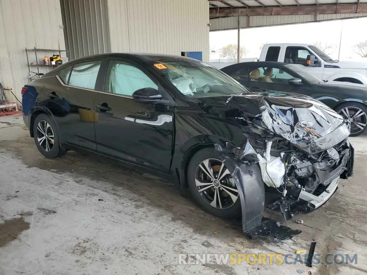 4 Photograph of a damaged car 3N1AB8CV3NY298872 NISSAN SENTRA 2022