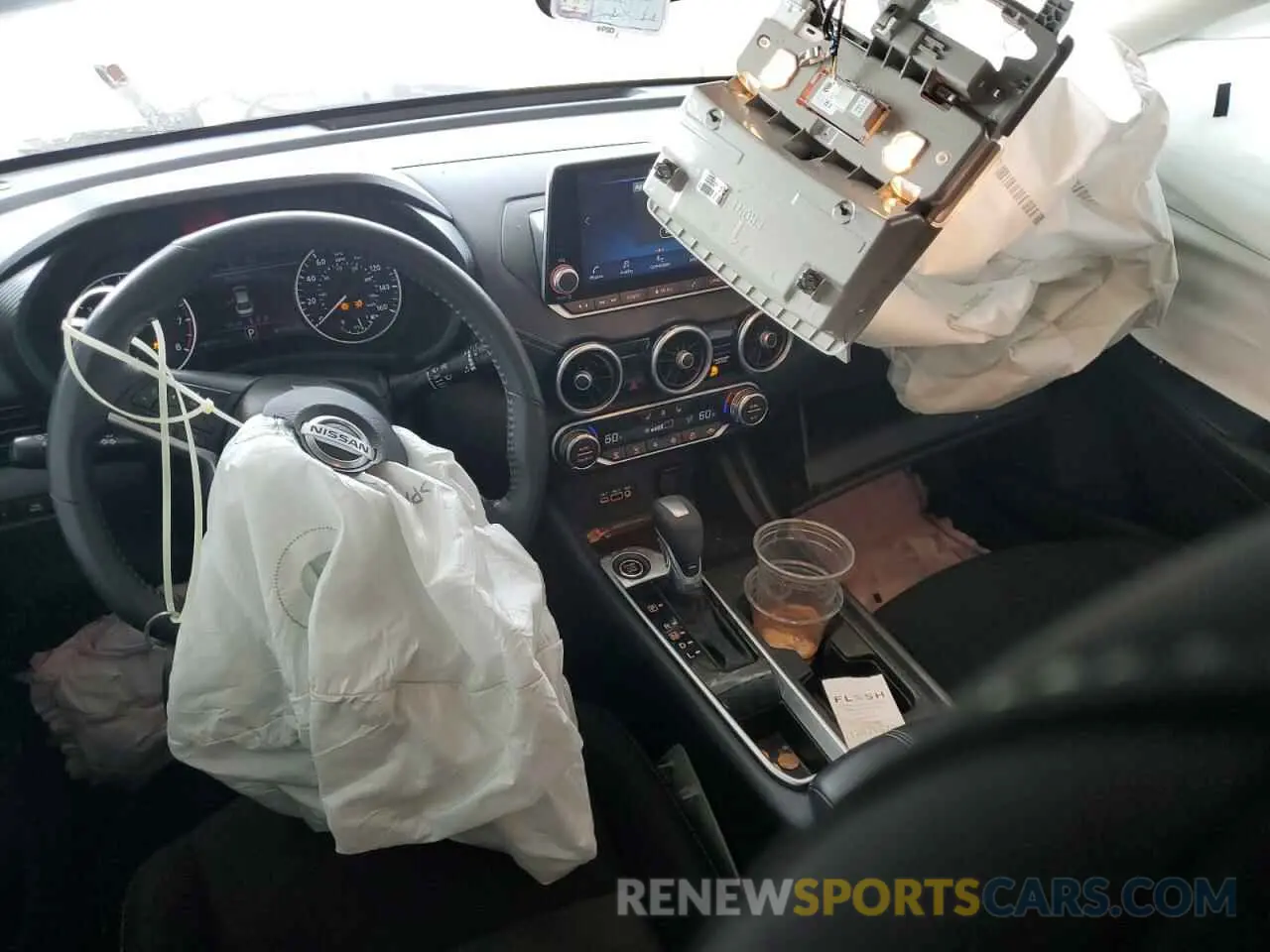 8 Photograph of a damaged car 3N1AB8CV3NY298872 NISSAN SENTRA 2022