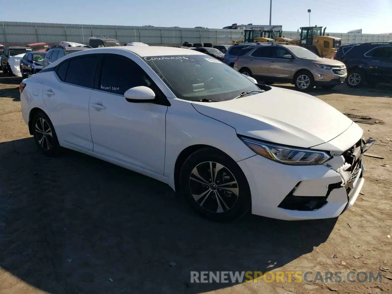 4 Photograph of a damaged car 3N1AB8CV3NY306971 NISSAN SENTRA 2022
