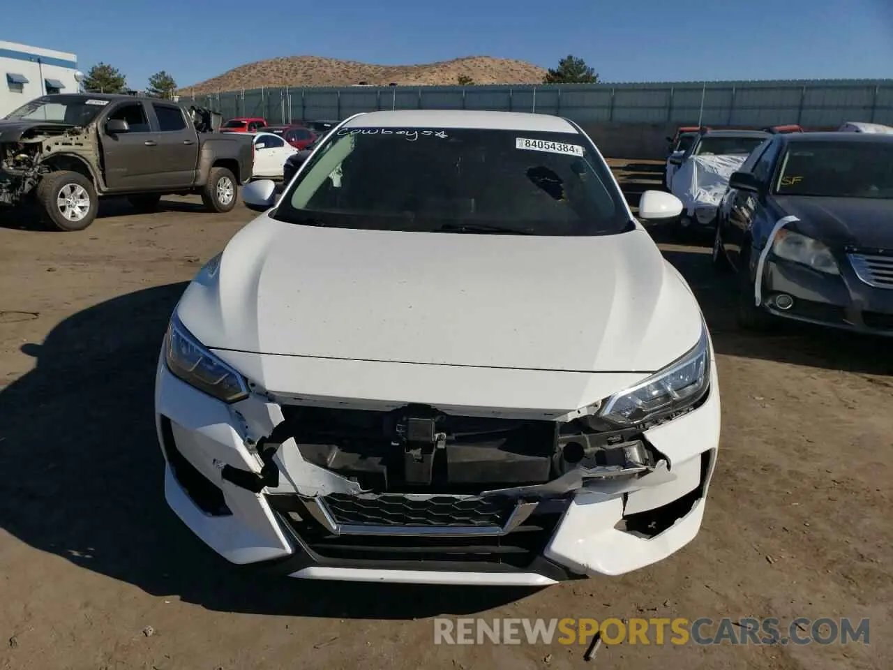 5 Photograph of a damaged car 3N1AB8CV3NY306971 NISSAN SENTRA 2022