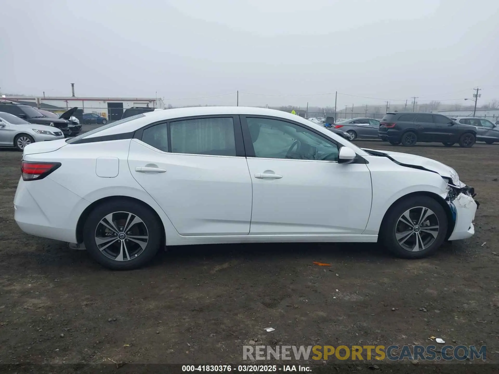 13 Photograph of a damaged car 3N1AB8CV3NY307506 NISSAN SENTRA 2022