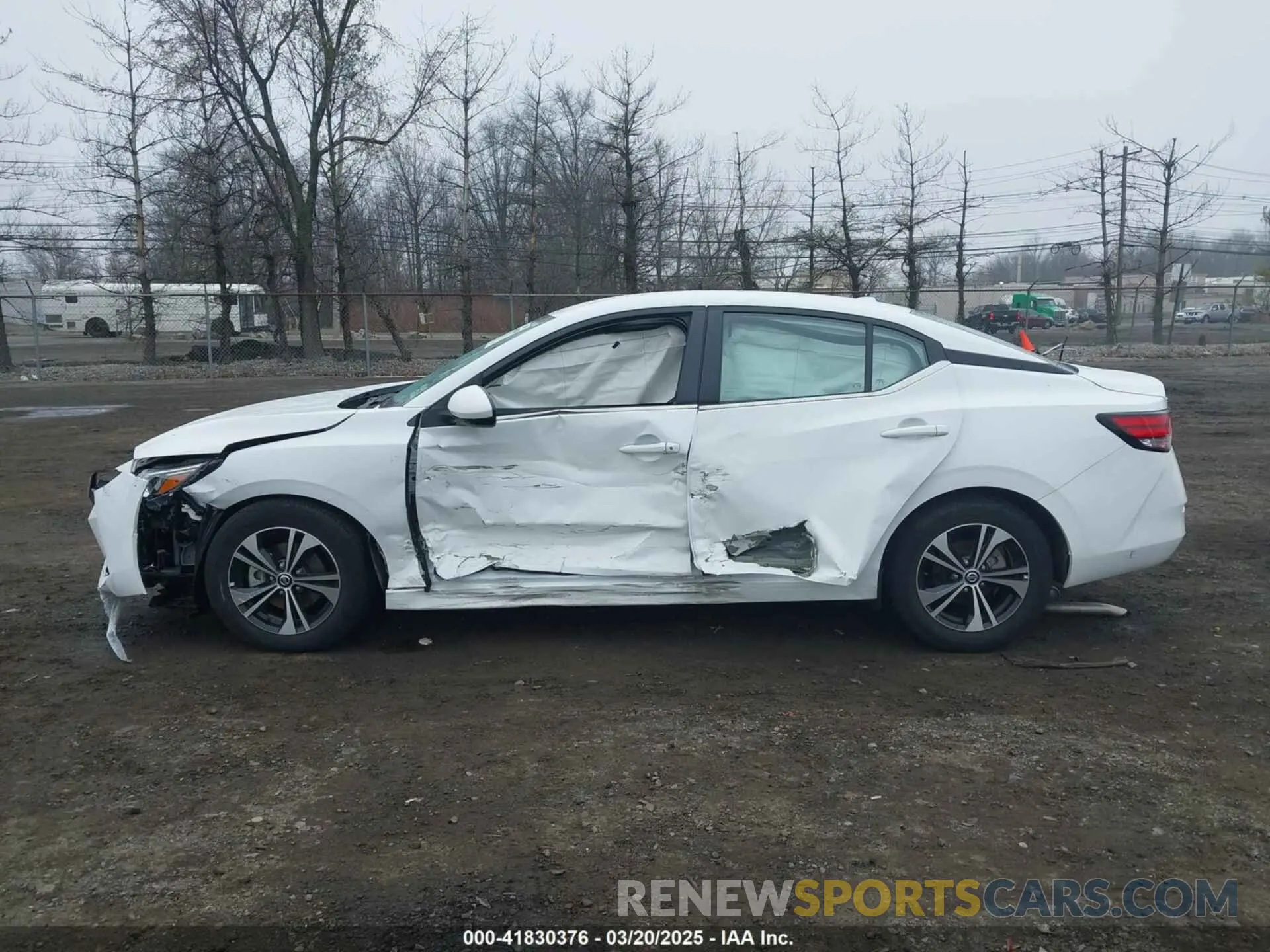 14 Photograph of a damaged car 3N1AB8CV3NY307506 NISSAN SENTRA 2022