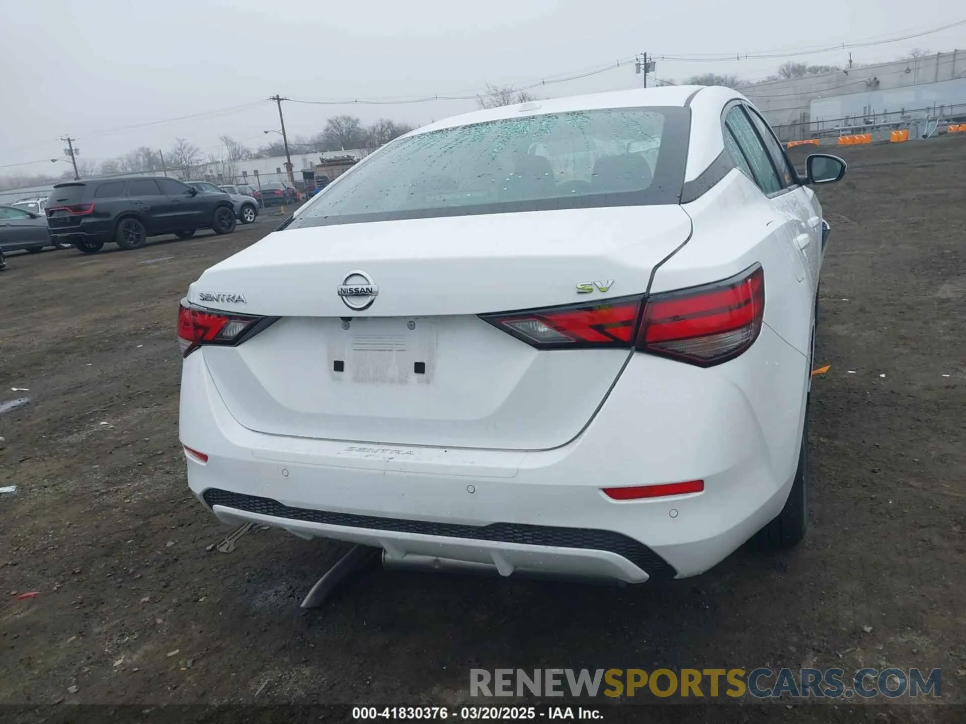 16 Photograph of a damaged car 3N1AB8CV3NY307506 NISSAN SENTRA 2022