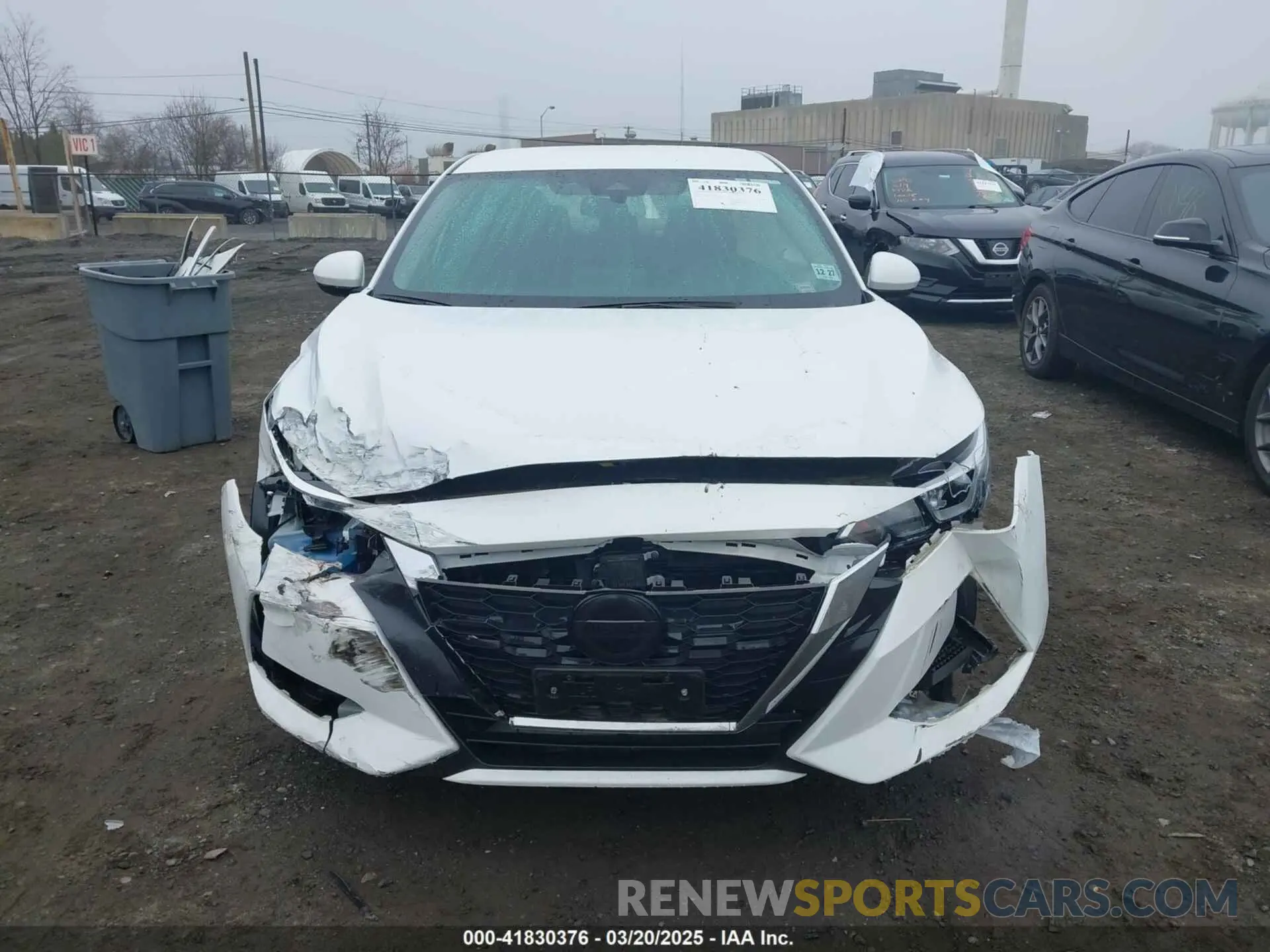 6 Photograph of a damaged car 3N1AB8CV3NY307506 NISSAN SENTRA 2022