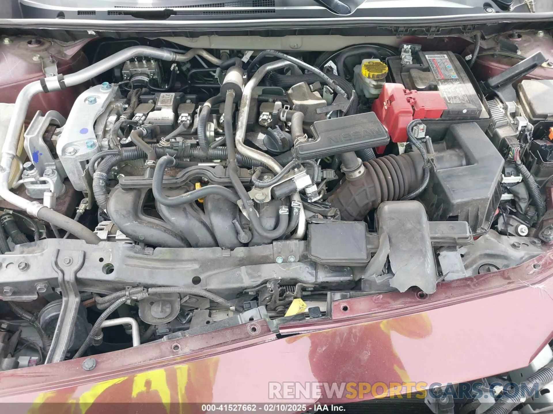 10 Photograph of a damaged car 3N1AB8CV3NY310065 NISSAN SENTRA 2022