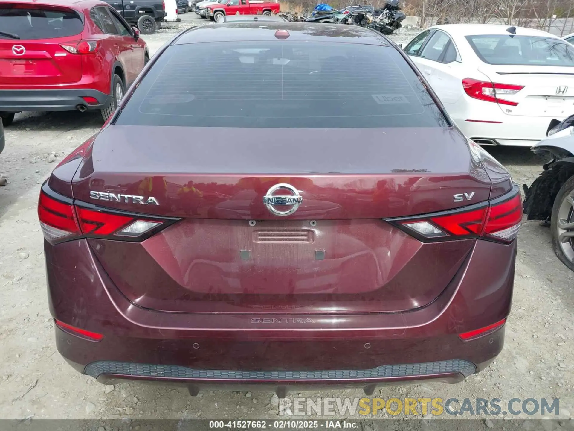 16 Photograph of a damaged car 3N1AB8CV3NY310065 NISSAN SENTRA 2022