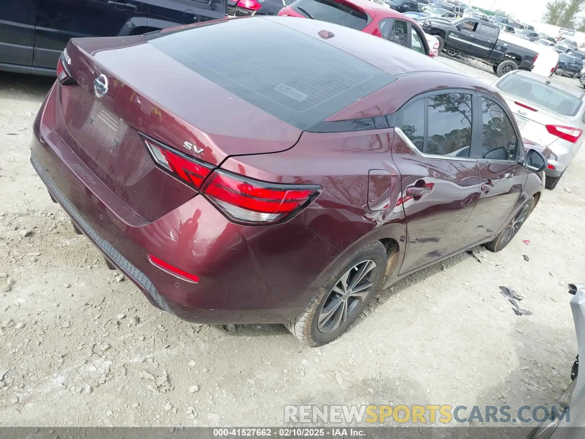 4 Photograph of a damaged car 3N1AB8CV3NY310065 NISSAN SENTRA 2022