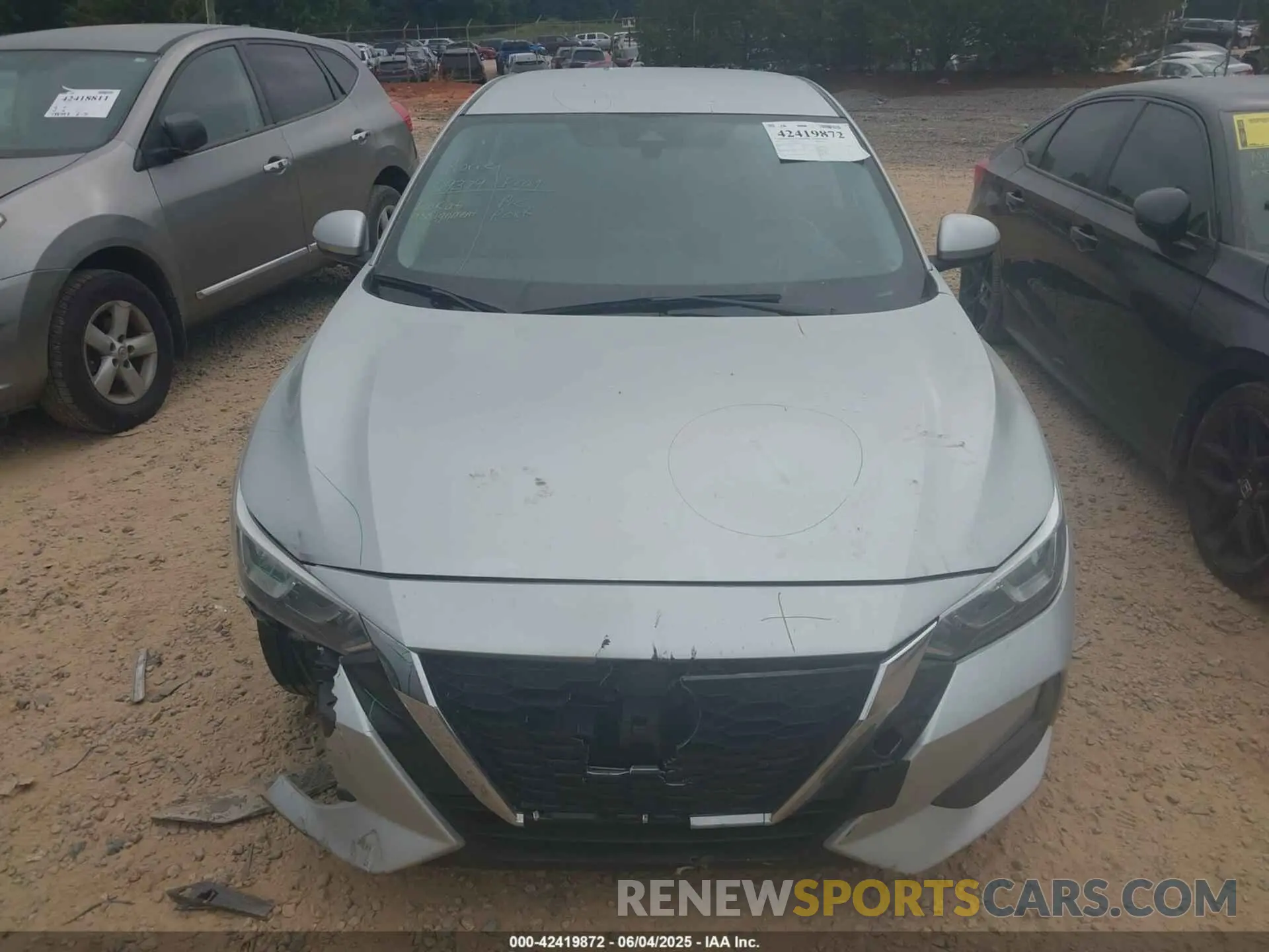 12 Photograph of a damaged car 3N1AB8CV4NY206684 NISSAN SENTRA 2022