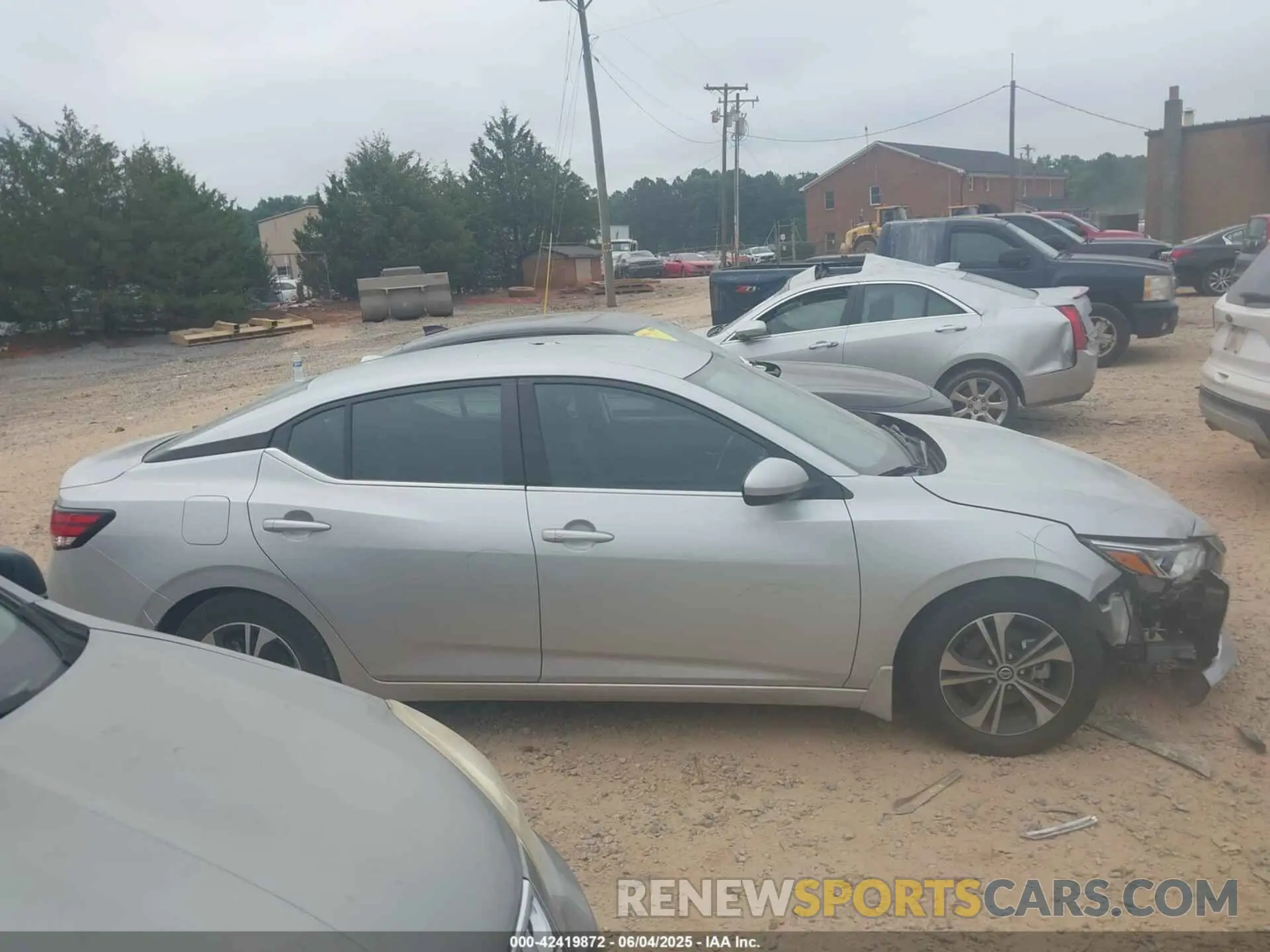 13 Photograph of a damaged car 3N1AB8CV4NY206684 NISSAN SENTRA 2022