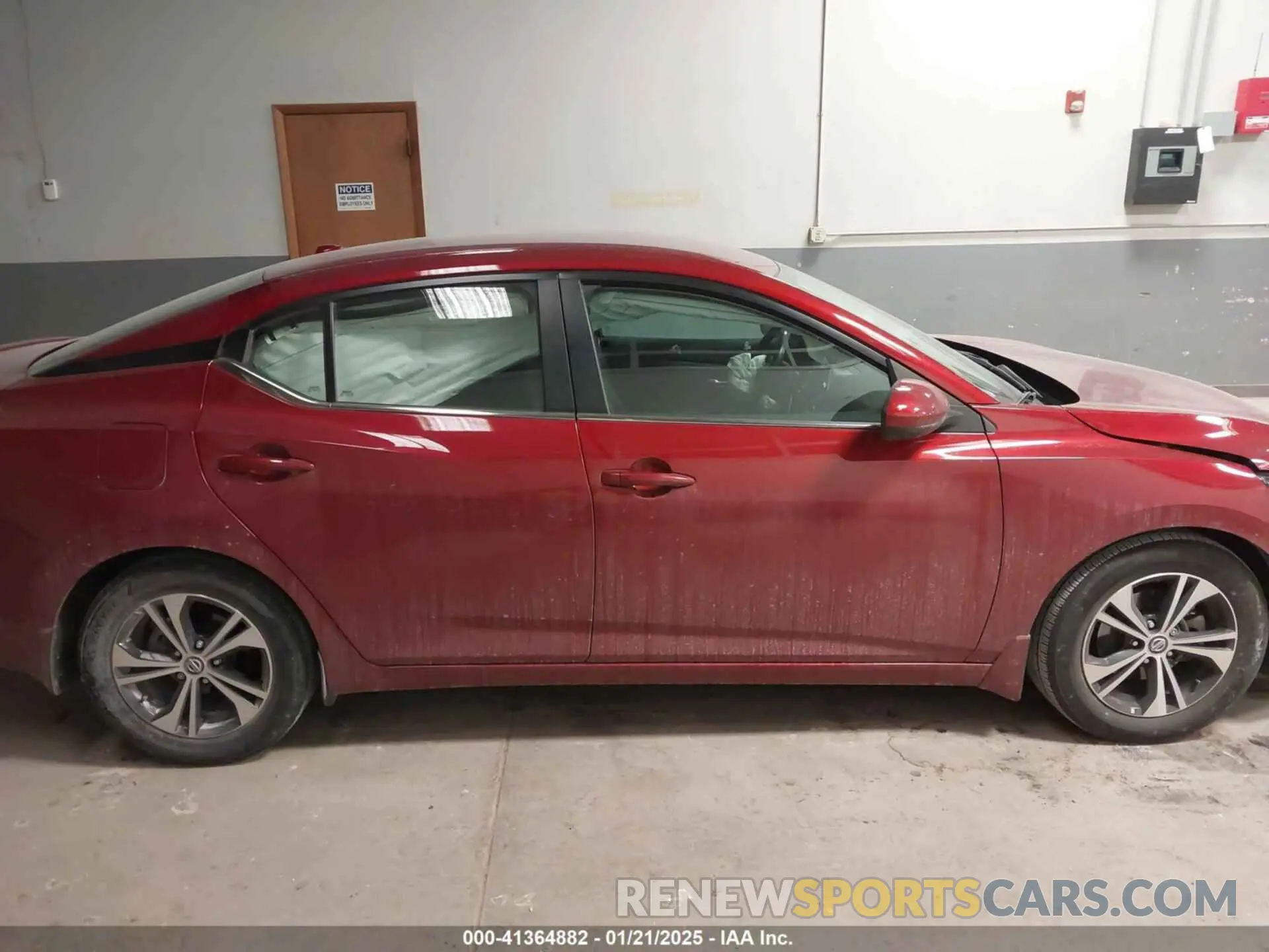 13 Photograph of a damaged car 3N1AB8CV4NY213439 NISSAN SENTRA 2022