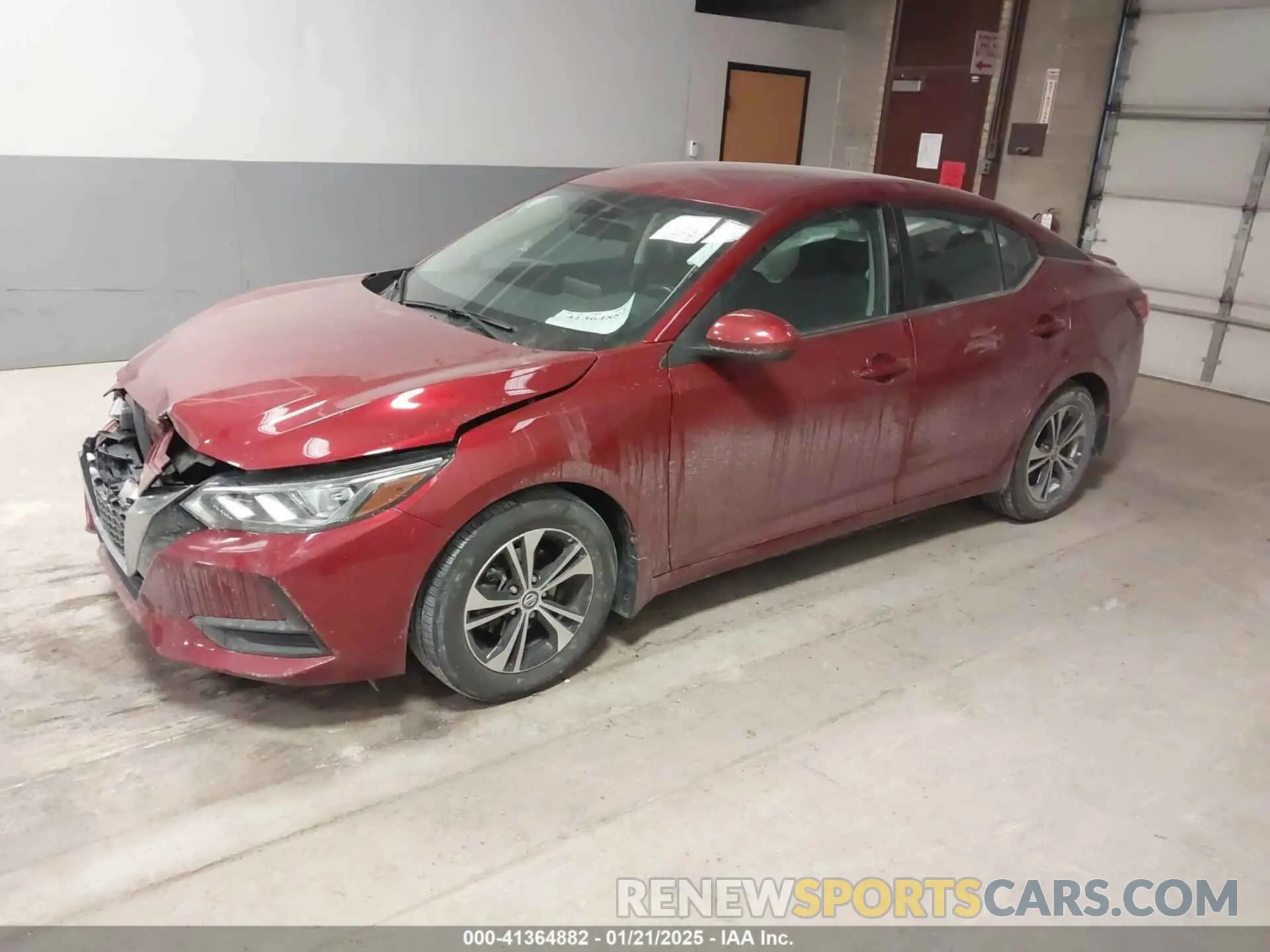 2 Photograph of a damaged car 3N1AB8CV4NY213439 NISSAN SENTRA 2022