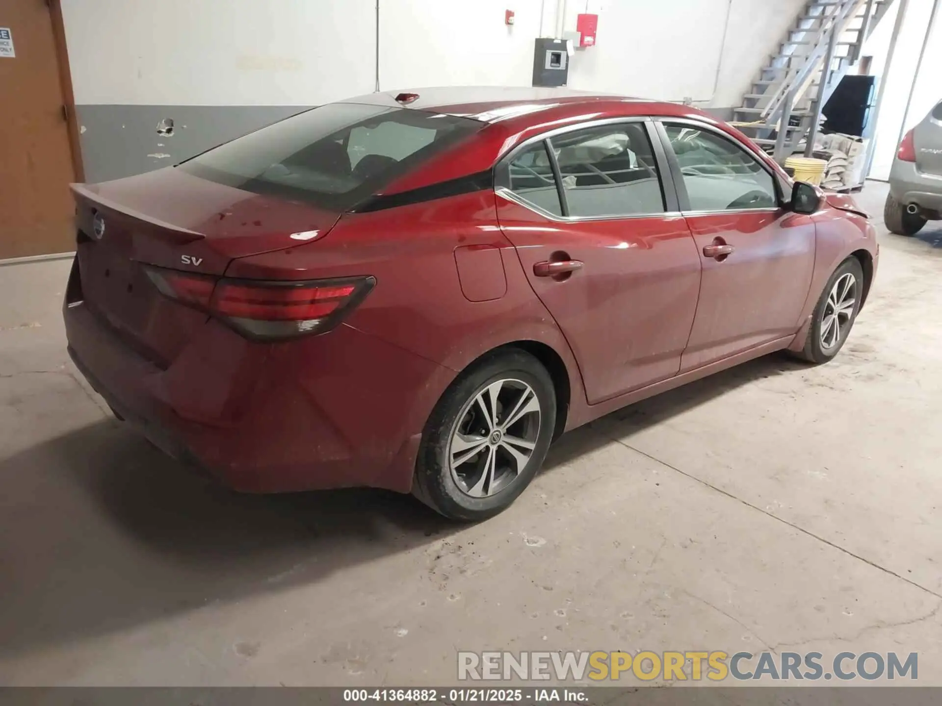 4 Photograph of a damaged car 3N1AB8CV4NY213439 NISSAN SENTRA 2022