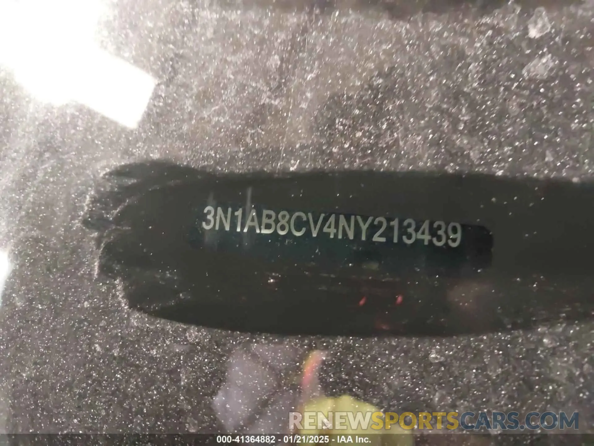 9 Photograph of a damaged car 3N1AB8CV4NY213439 NISSAN SENTRA 2022