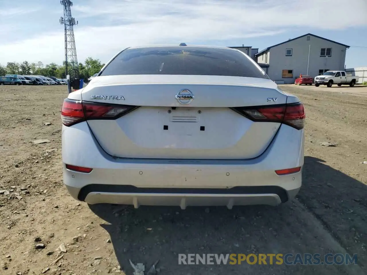 6 Photograph of a damaged car 3N1AB8CV4NY215577 NISSAN SENTRA 2022
