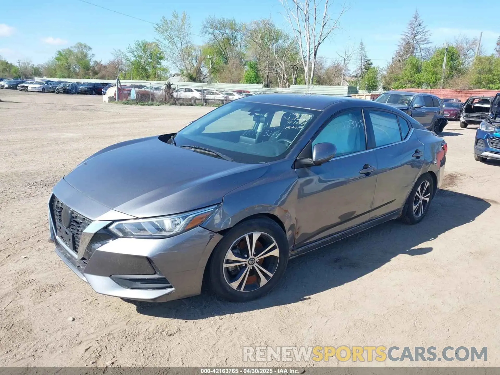 2 Photograph of a damaged car 3N1AB8CV4NY221167 NISSAN SENTRA 2022