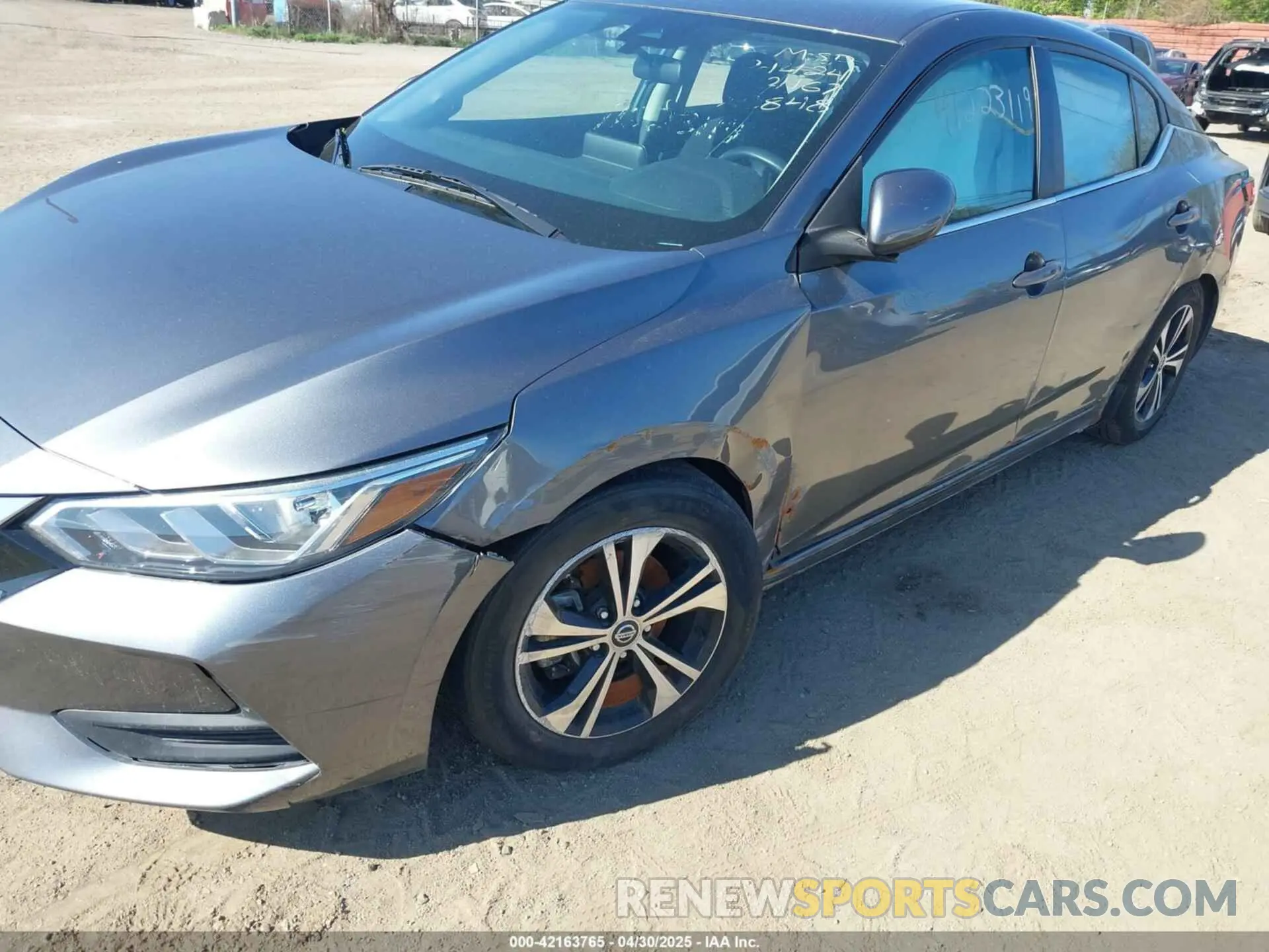 6 Photograph of a damaged car 3N1AB8CV4NY221167 NISSAN SENTRA 2022