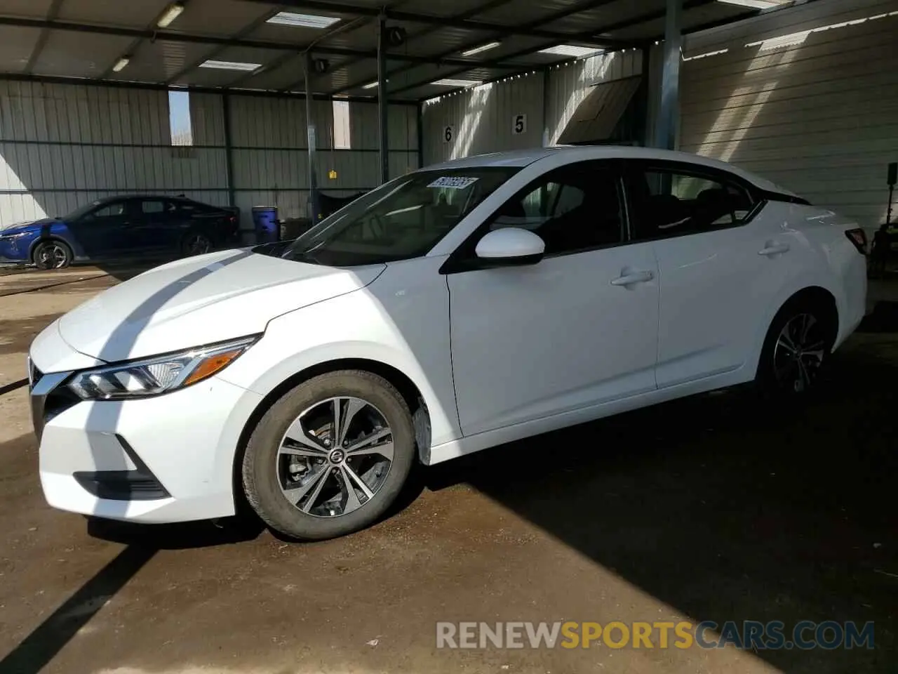 1 Photograph of a damaged car 3N1AB8CV4NY225798 NISSAN SENTRA 2022