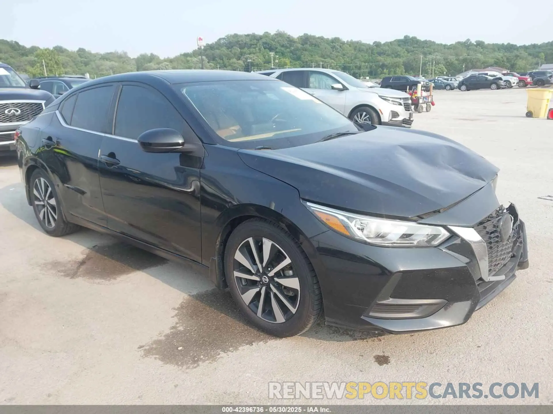 1 Photograph of a damaged car 3N1AB8CV4NY228166 NISSAN SENTRA 2022
