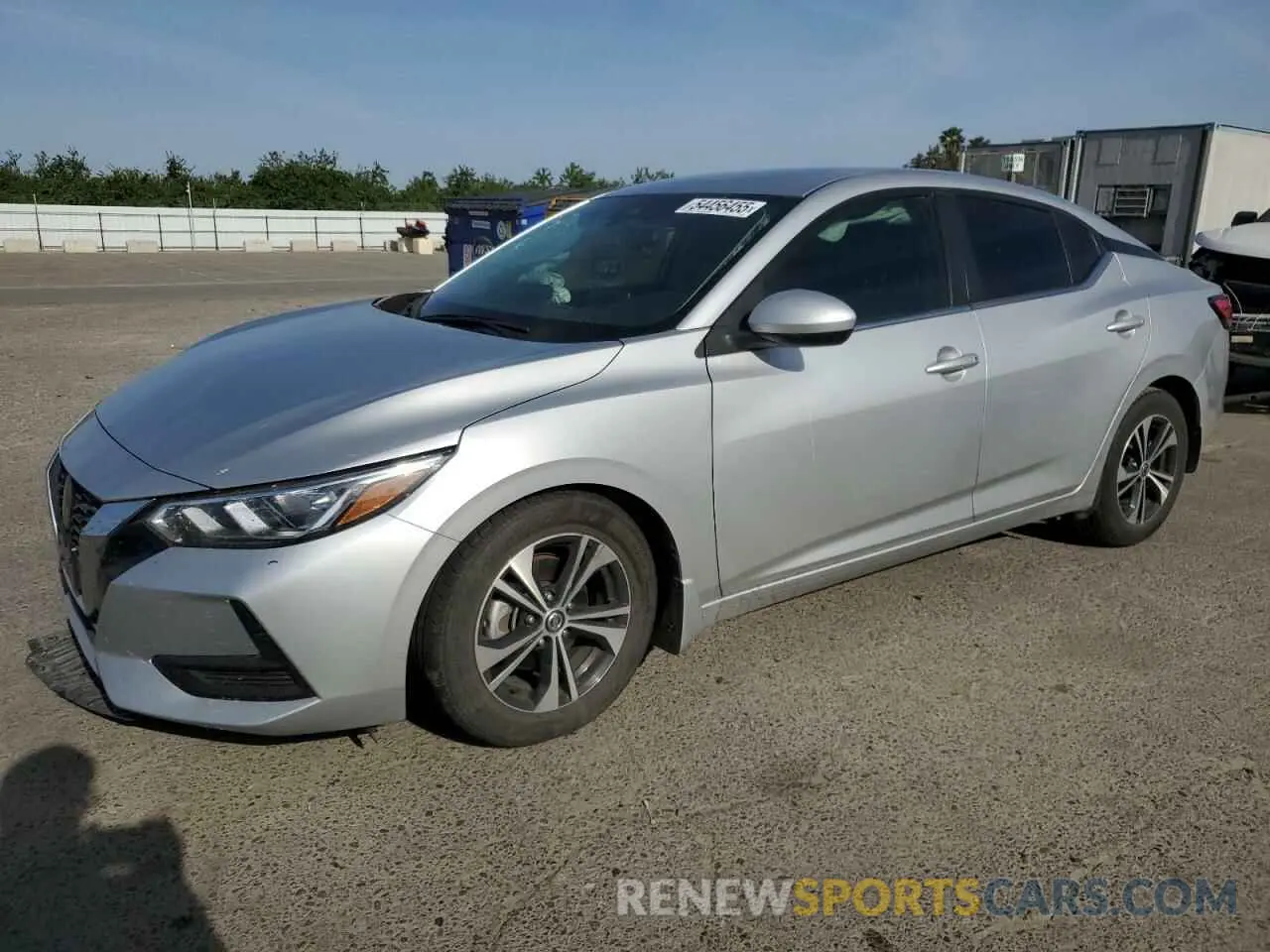 1 Photograph of a damaged car 3N1AB8CV4NY232766 NISSAN SENTRA 2022