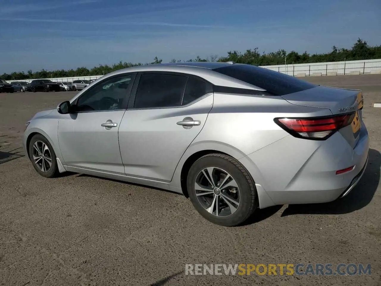 2 Photograph of a damaged car 3N1AB8CV4NY232766 NISSAN SENTRA 2022