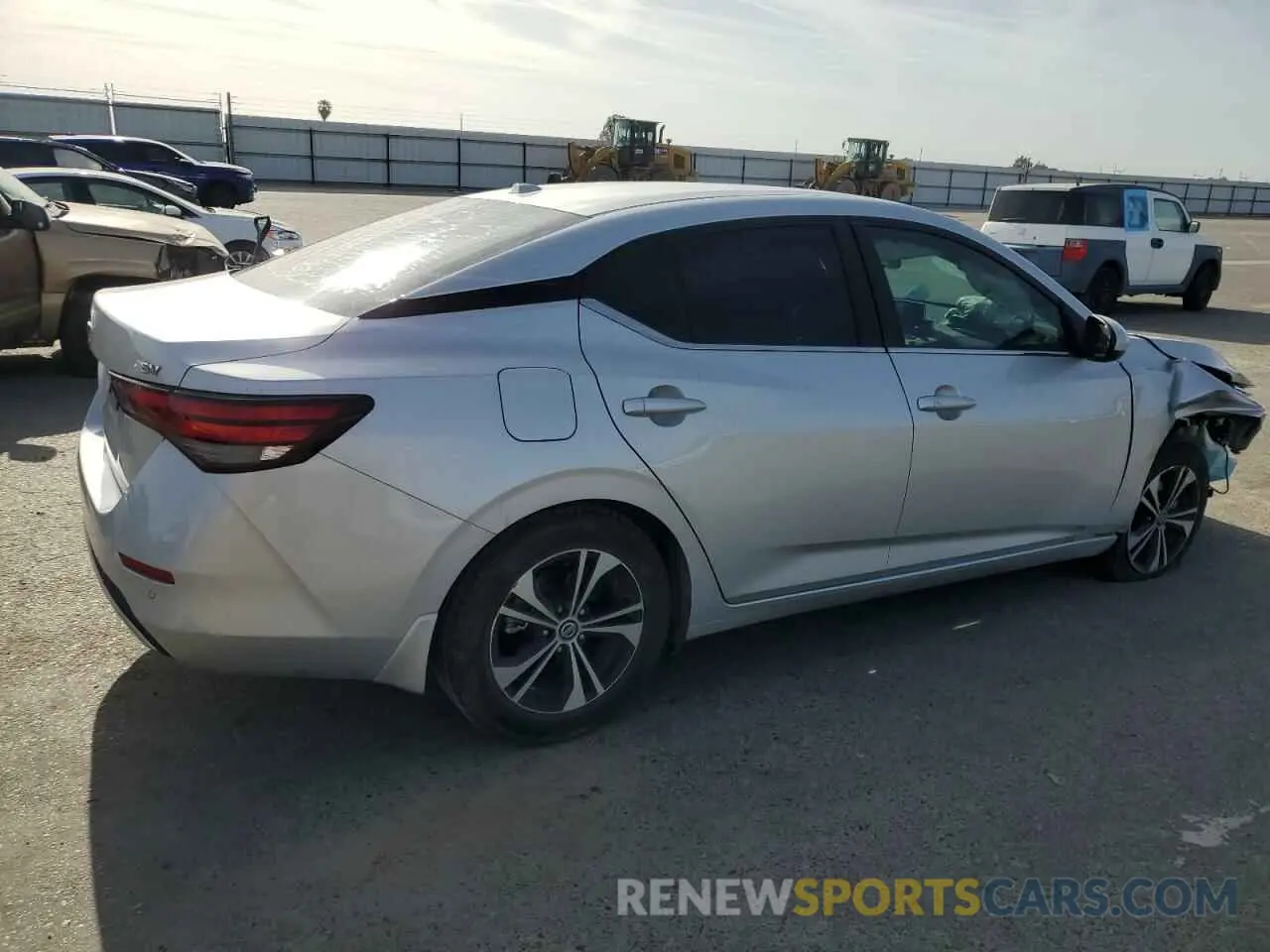 3 Photograph of a damaged car 3N1AB8CV4NY232766 NISSAN SENTRA 2022