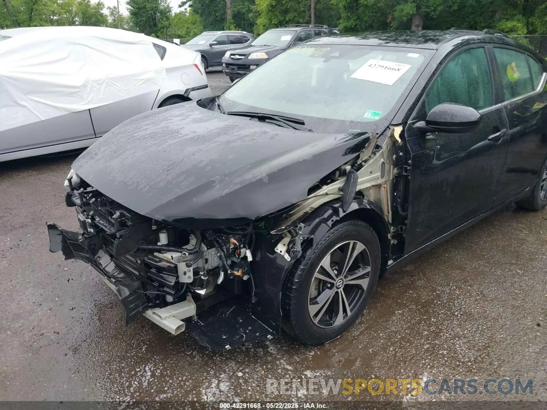 6 Photograph of a damaged car 3N1AB8CV4NY233481 NISSAN SENTRA 2022