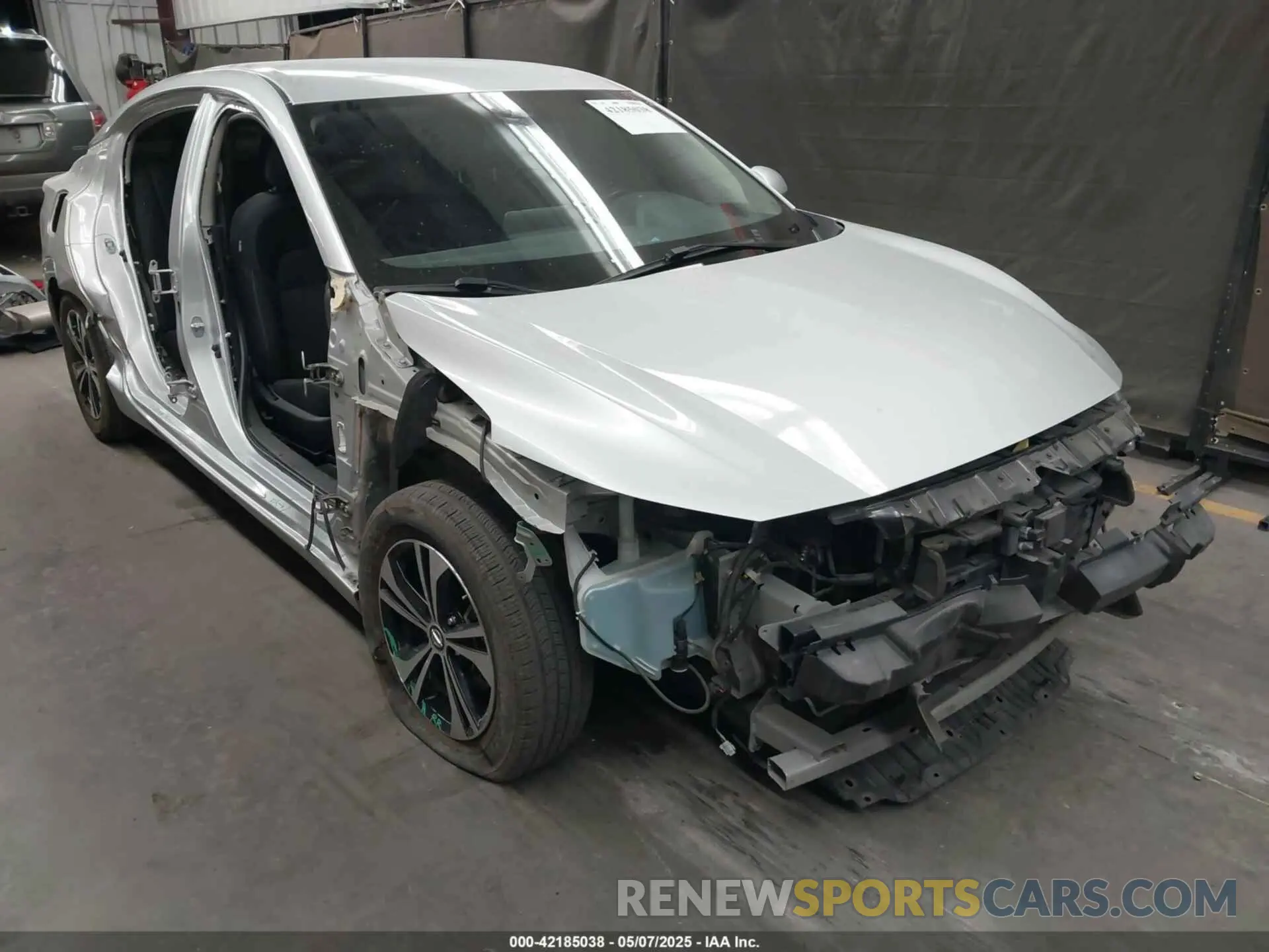 1 Photograph of a damaged car 3N1AB8CV4NY241063 NISSAN SENTRA 2022