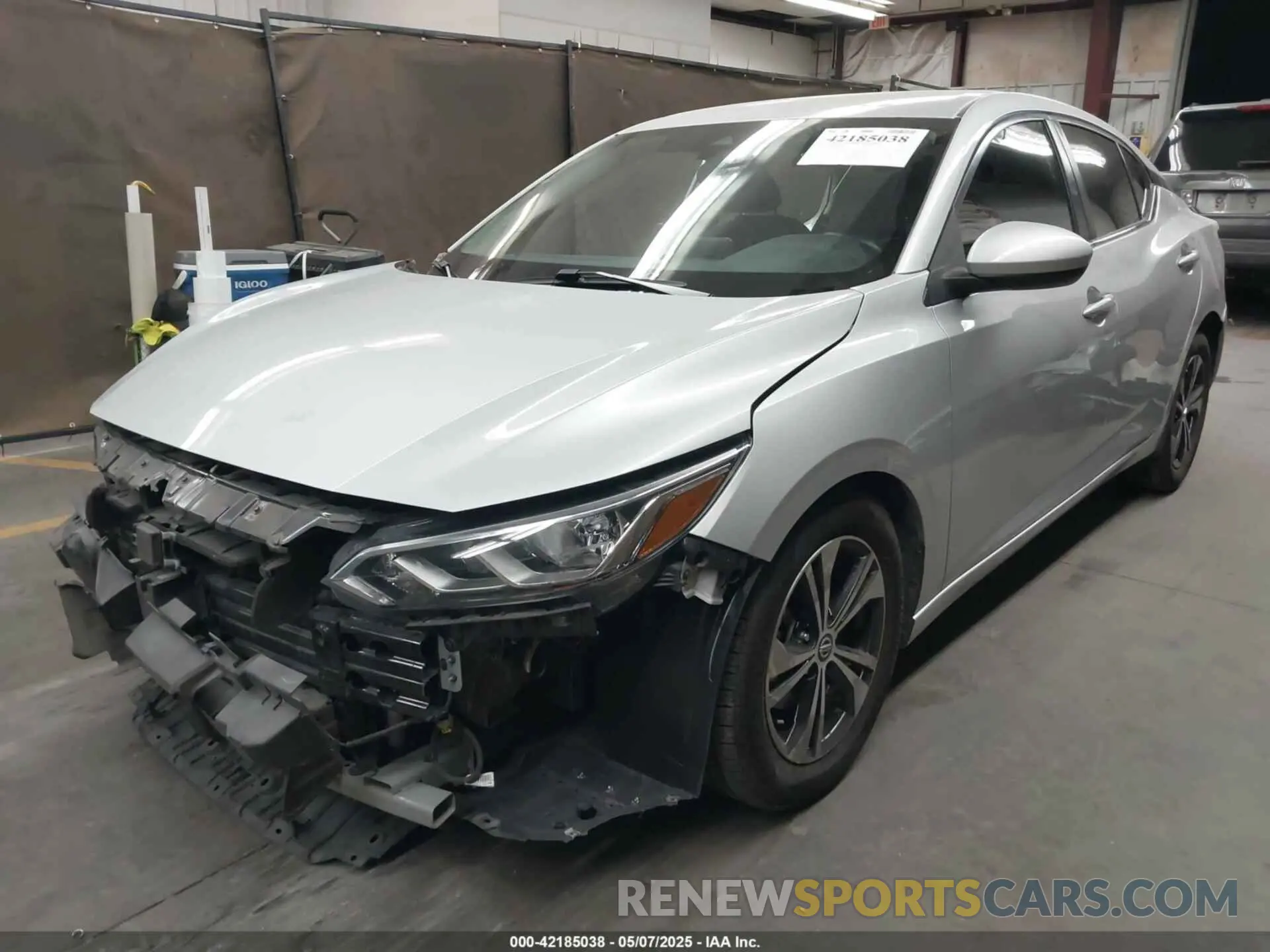 2 Photograph of a damaged car 3N1AB8CV4NY241063 NISSAN SENTRA 2022