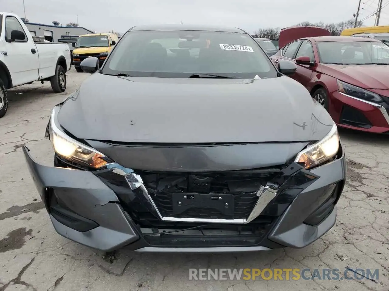 5 Photograph of a damaged car 3N1AB8CV4NY255531 NISSAN SENTRA 2022