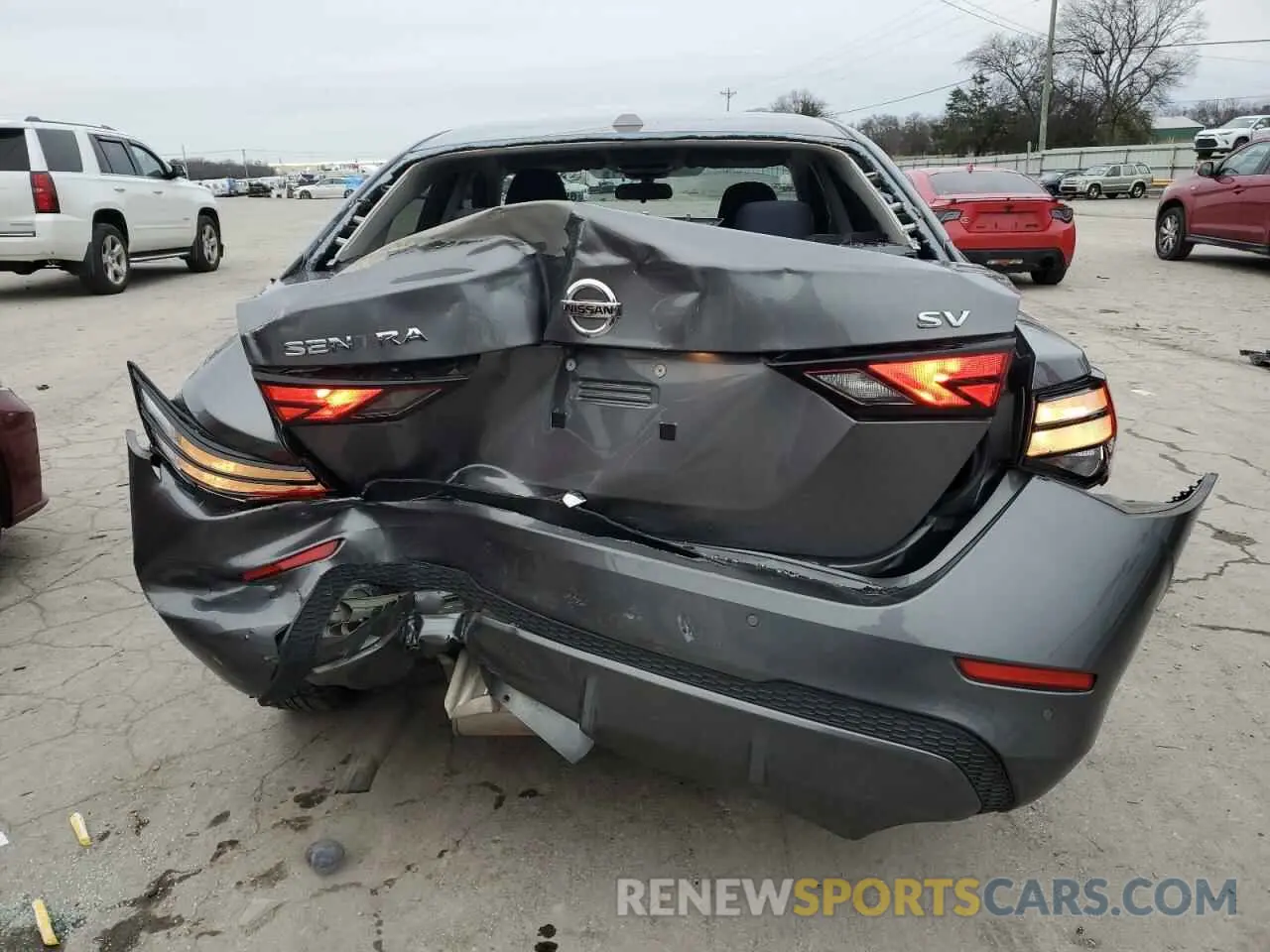 6 Photograph of a damaged car 3N1AB8CV4NY255531 NISSAN SENTRA 2022