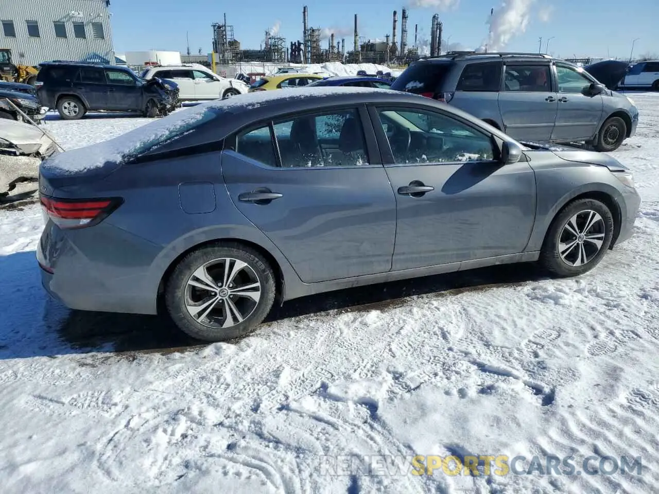 3 Photograph of a damaged car 3N1AB8CV4NY260843 NISSAN SENTRA 2022