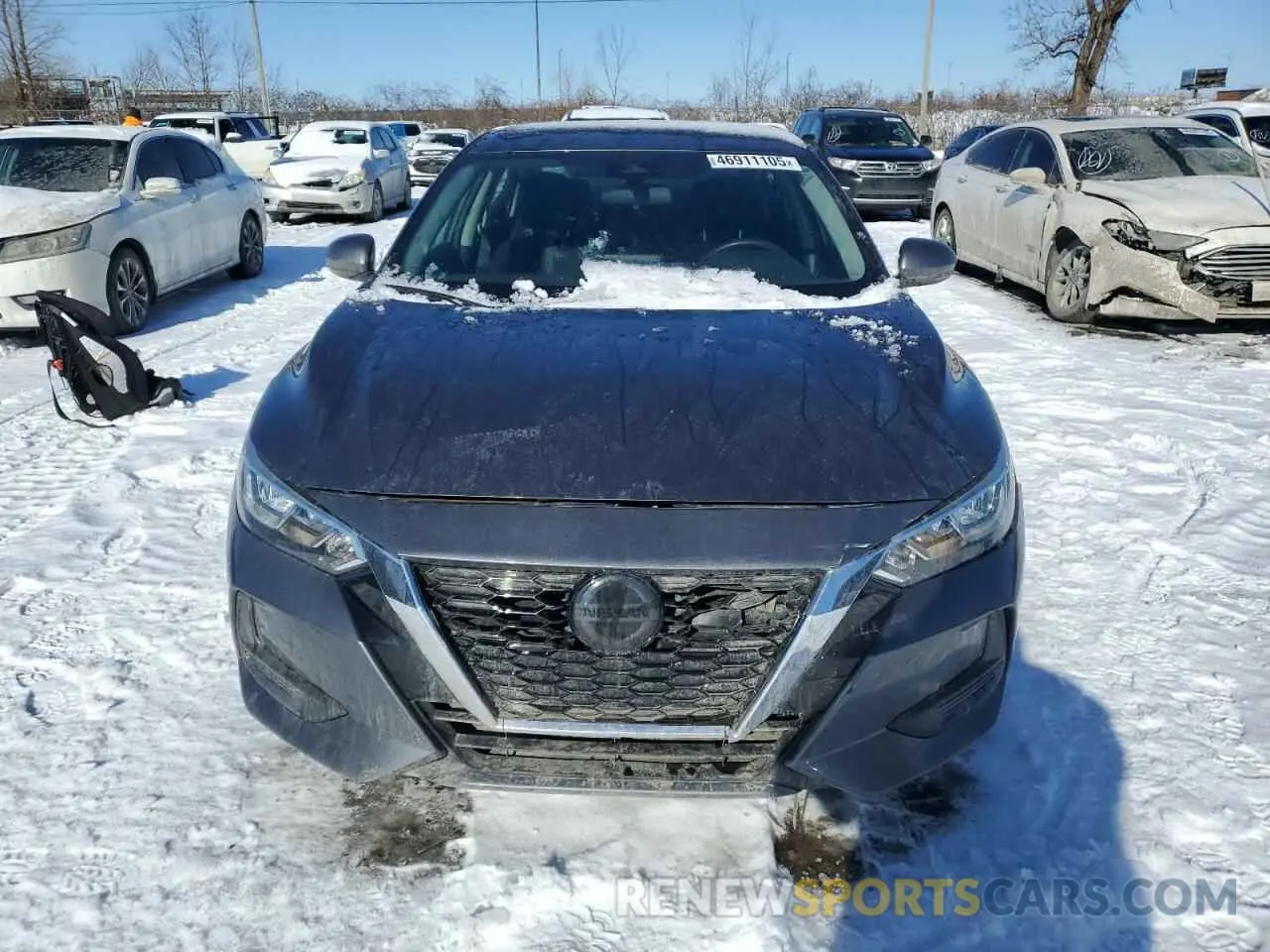 5 Photograph of a damaged car 3N1AB8CV4NY260843 NISSAN SENTRA 2022