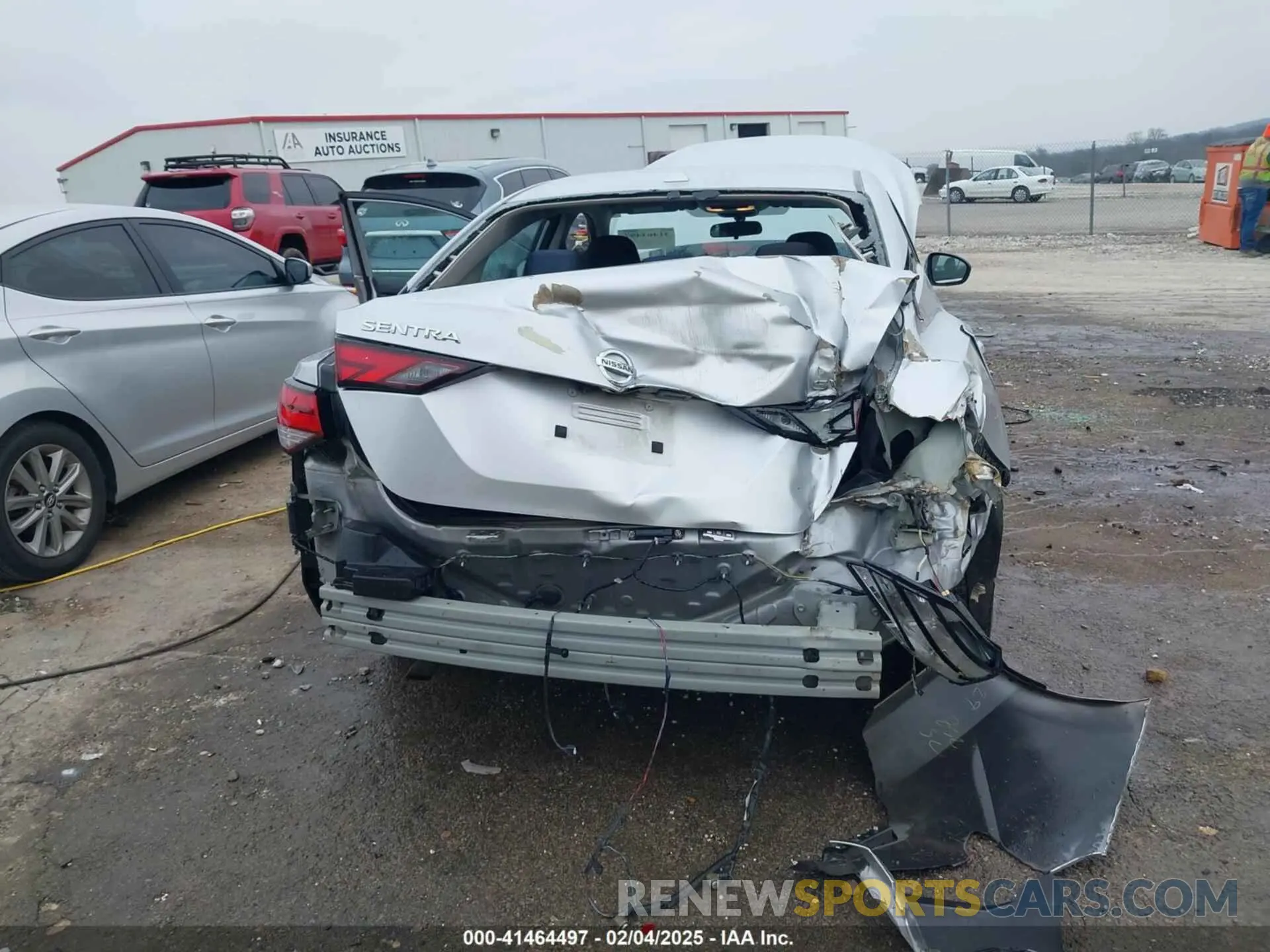 6 Photograph of a damaged car 3N1AB8CV4NY265427 NISSAN SENTRA 2022