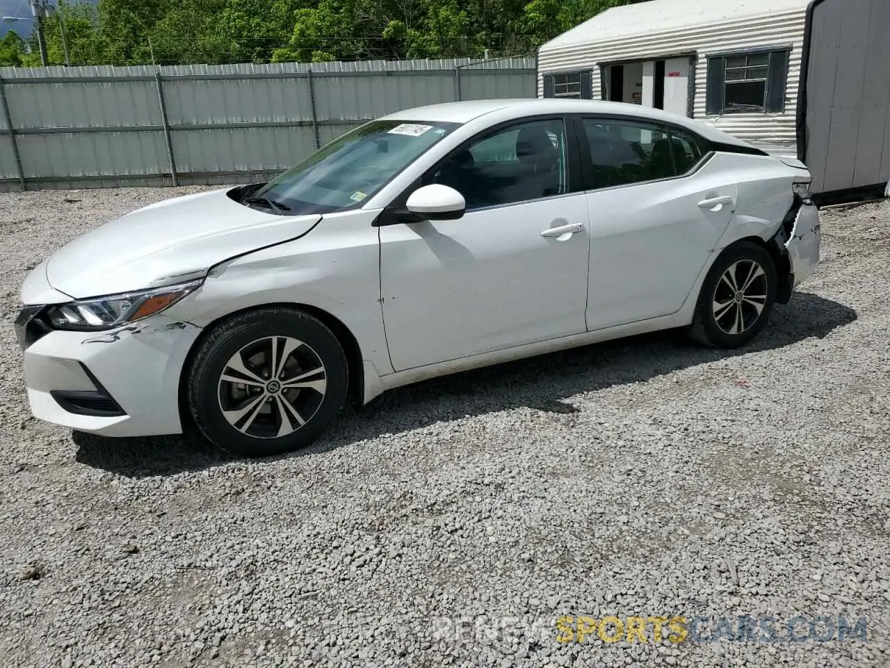 1 Photograph of a damaged car 3N1AB8CV4NY271003 NISSAN SENTRA 2022