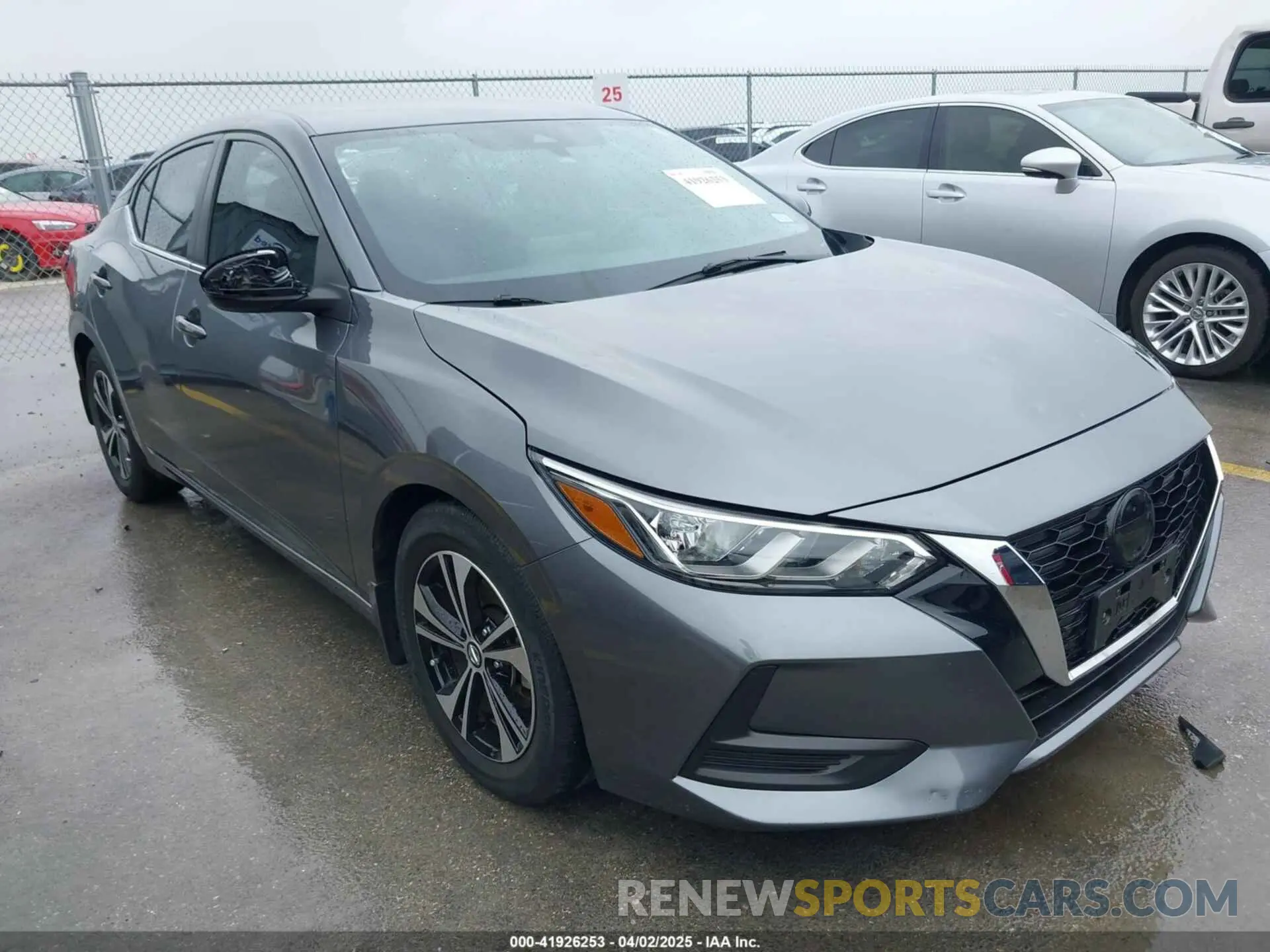 1 Photograph of a damaged car 3N1AB8CV4NY275763 NISSAN SENTRA 2022