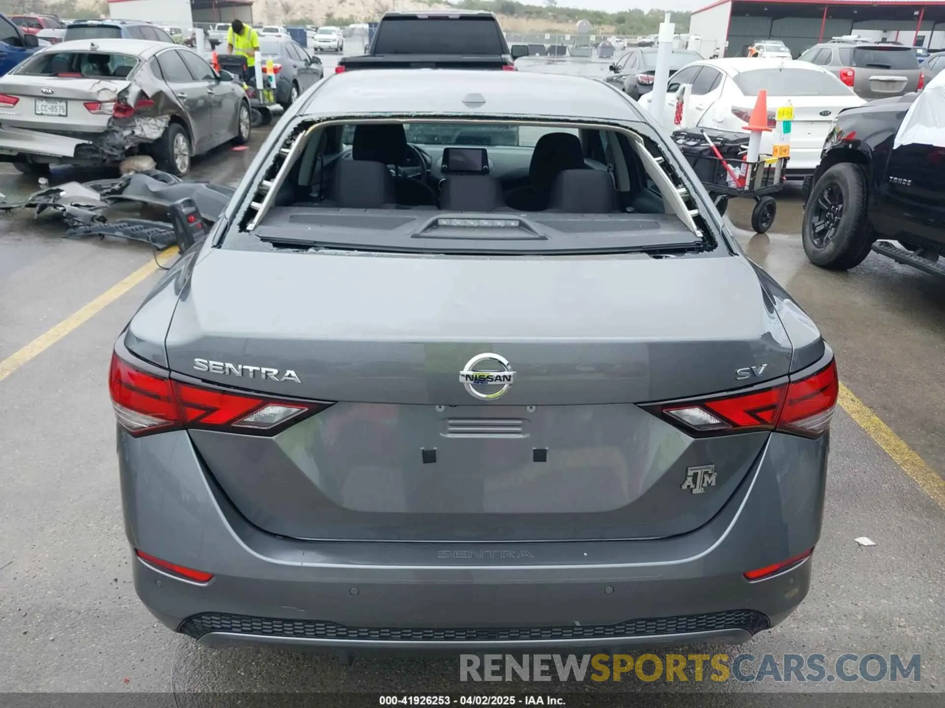6 Photograph of a damaged car 3N1AB8CV4NY275763 NISSAN SENTRA 2022