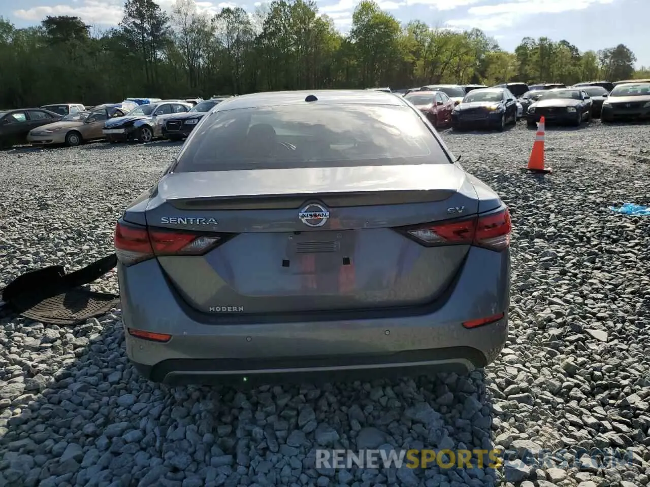 6 Photograph of a damaged car 3N1AB8CV4NY278923 NISSAN SENTRA 2022
