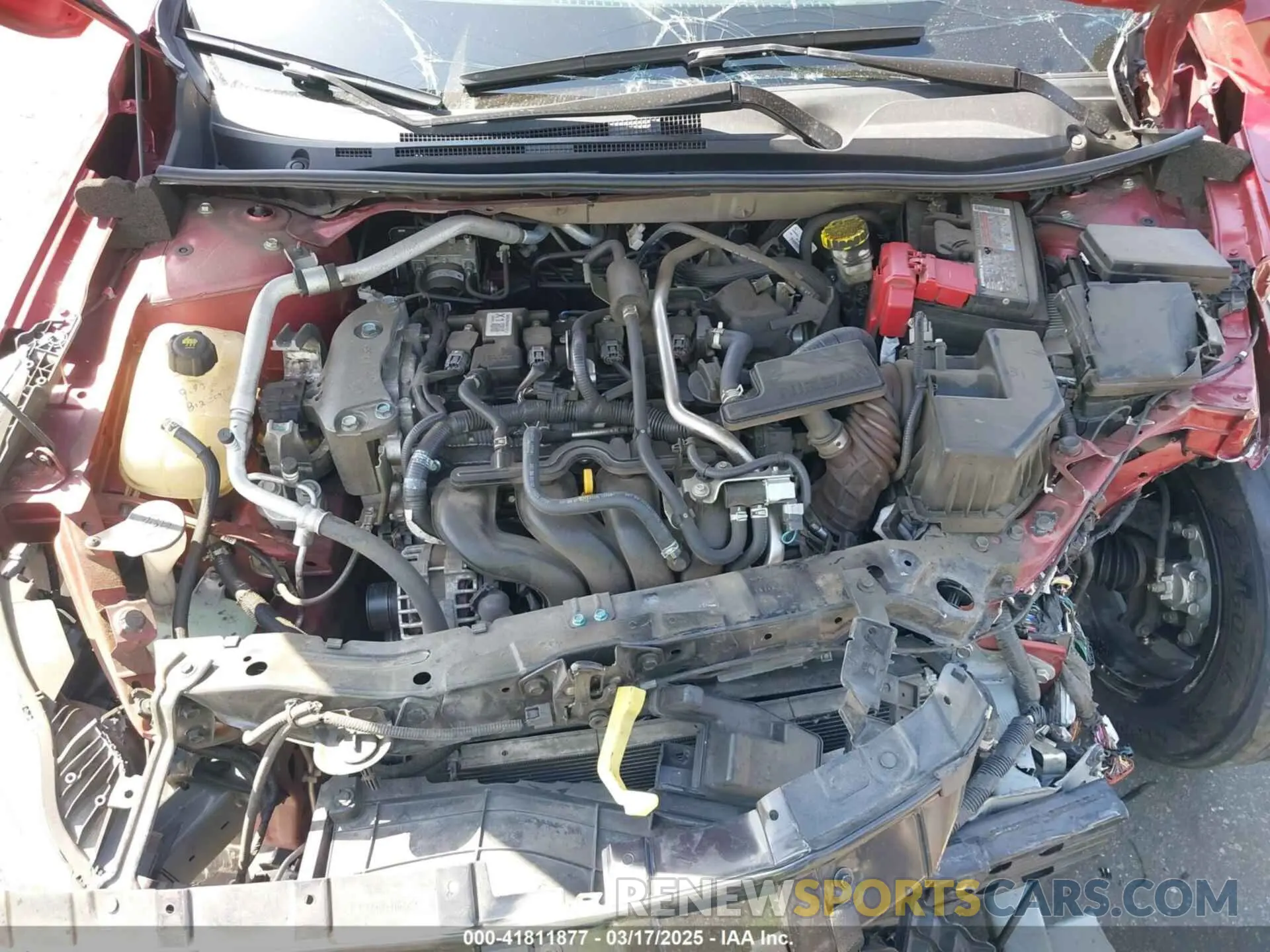 10 Photograph of a damaged car 3N1AB8CV4NY294684 NISSAN SENTRA 2022