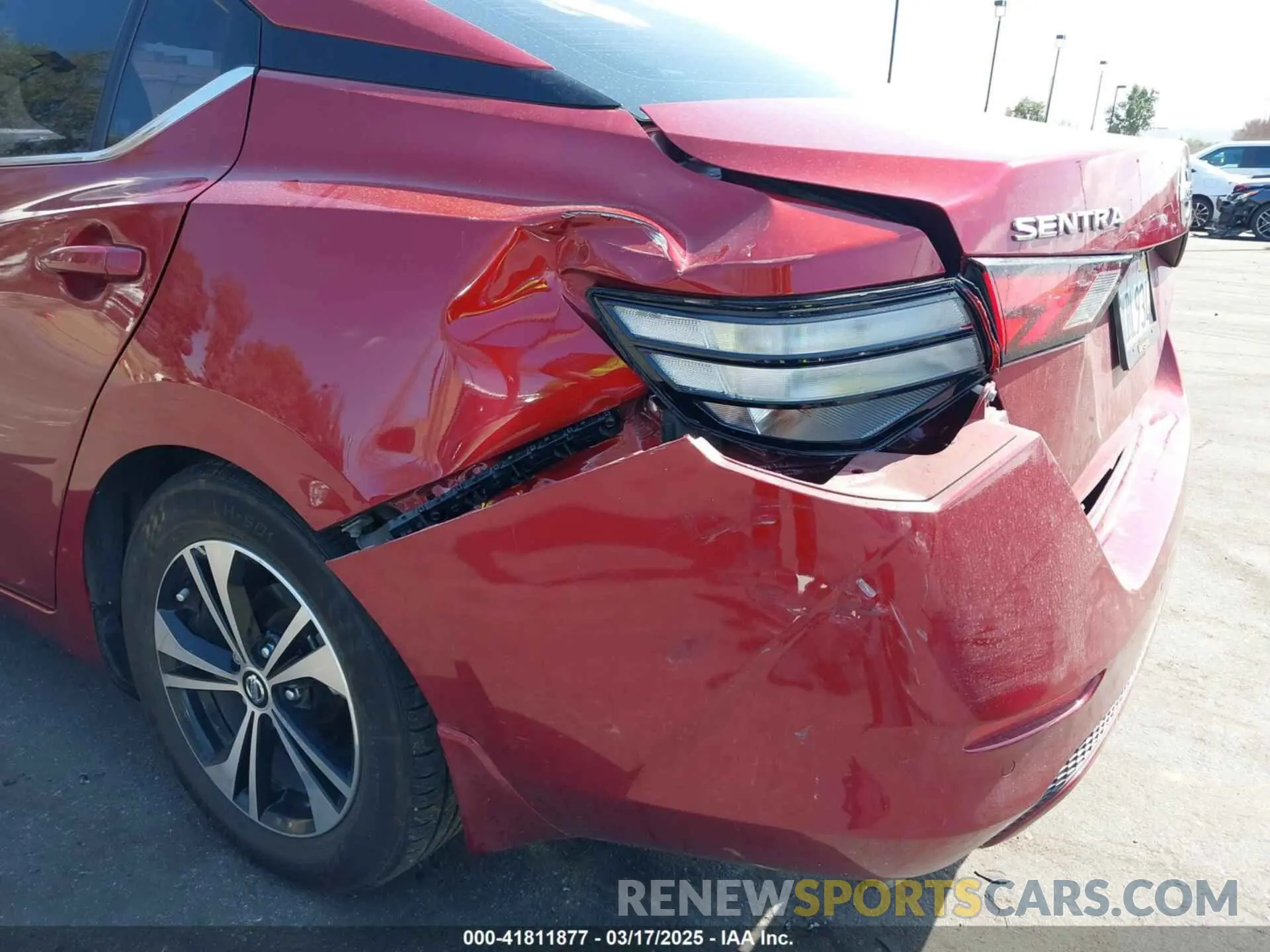 20 Photograph of a damaged car 3N1AB8CV4NY294684 NISSAN SENTRA 2022