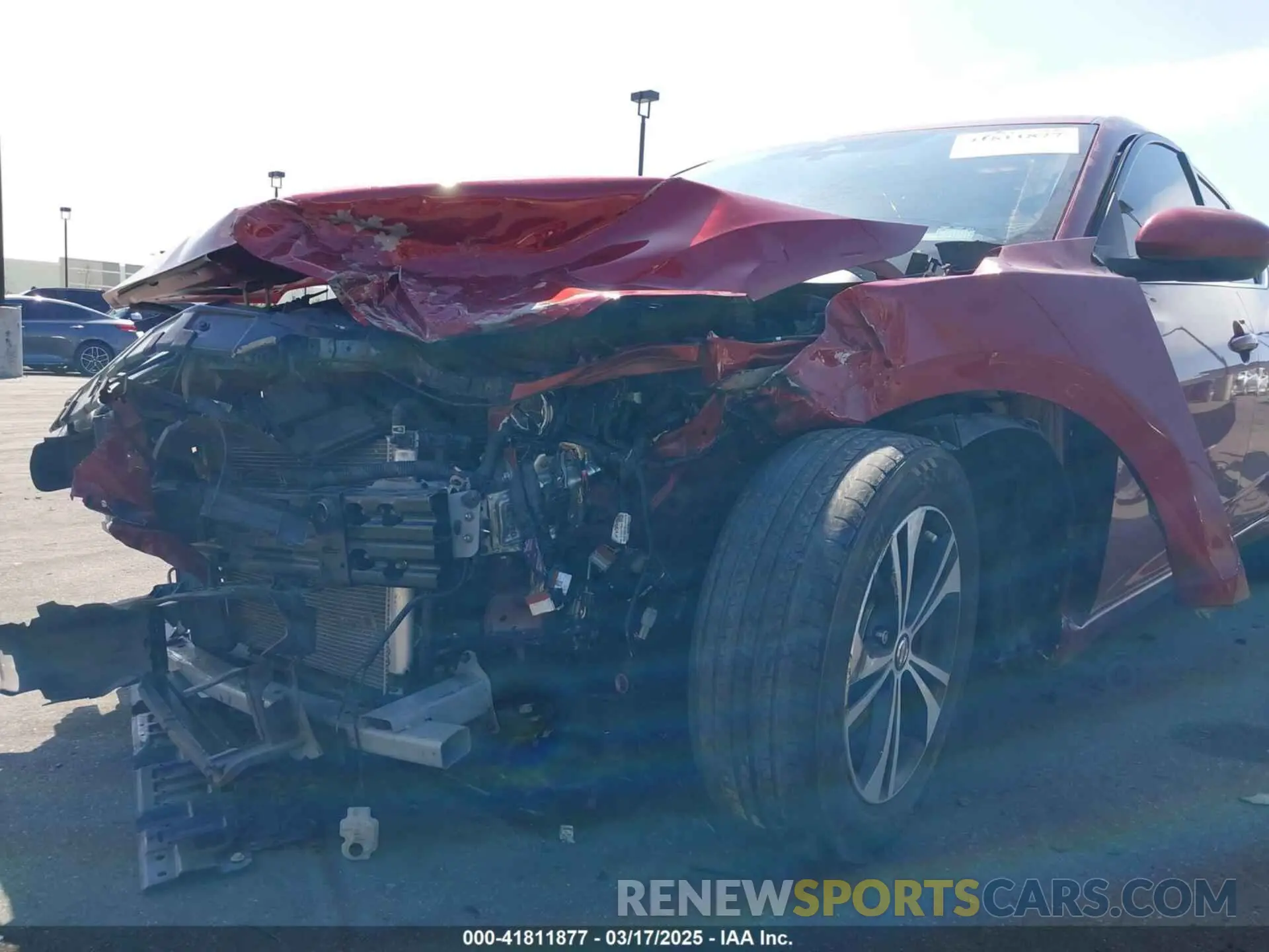 6 Photograph of a damaged car 3N1AB8CV4NY294684 NISSAN SENTRA 2022