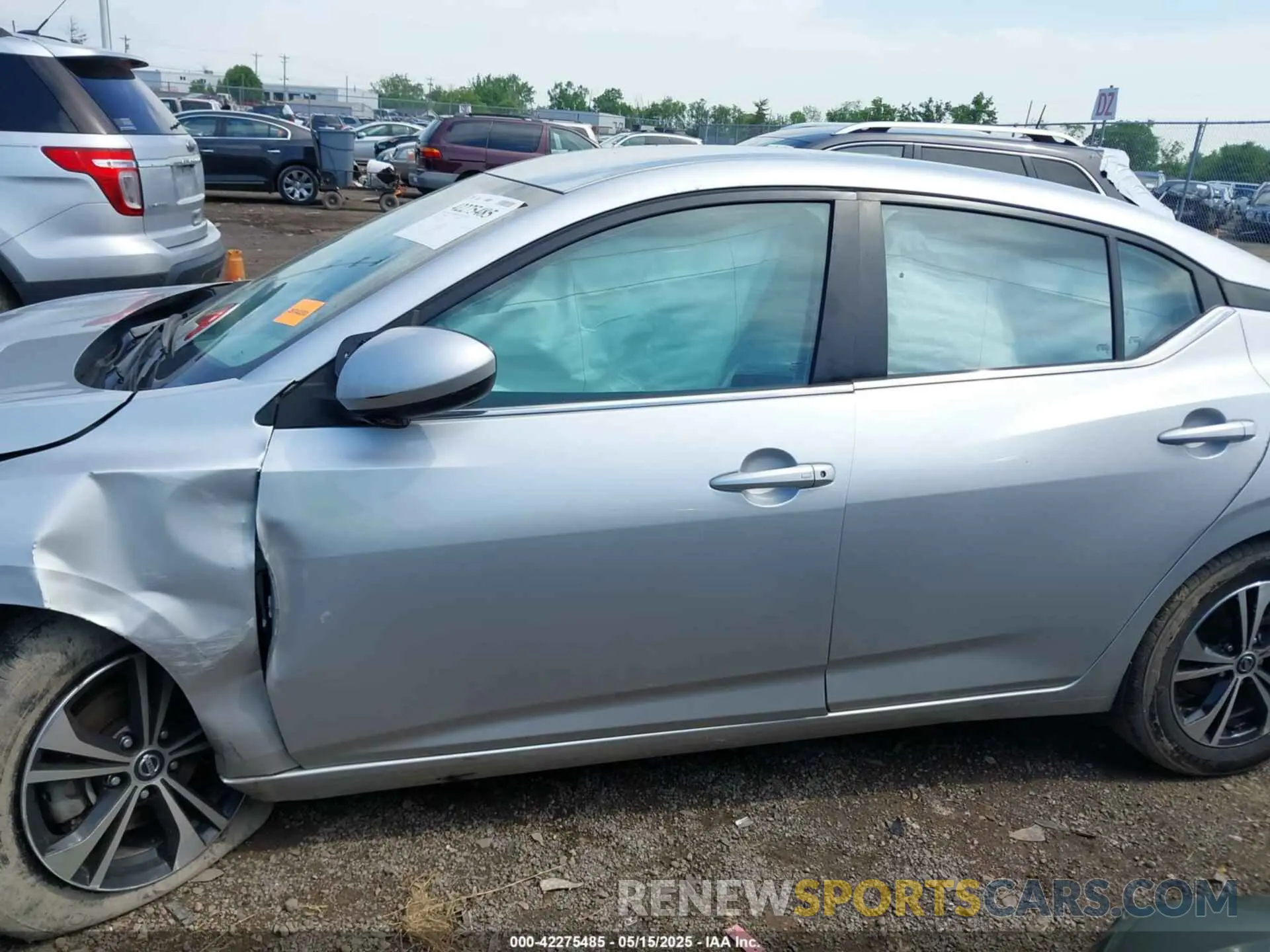 15 Photograph of a damaged car 3N1AB8CV4NY301245 NISSAN SENTRA 2022