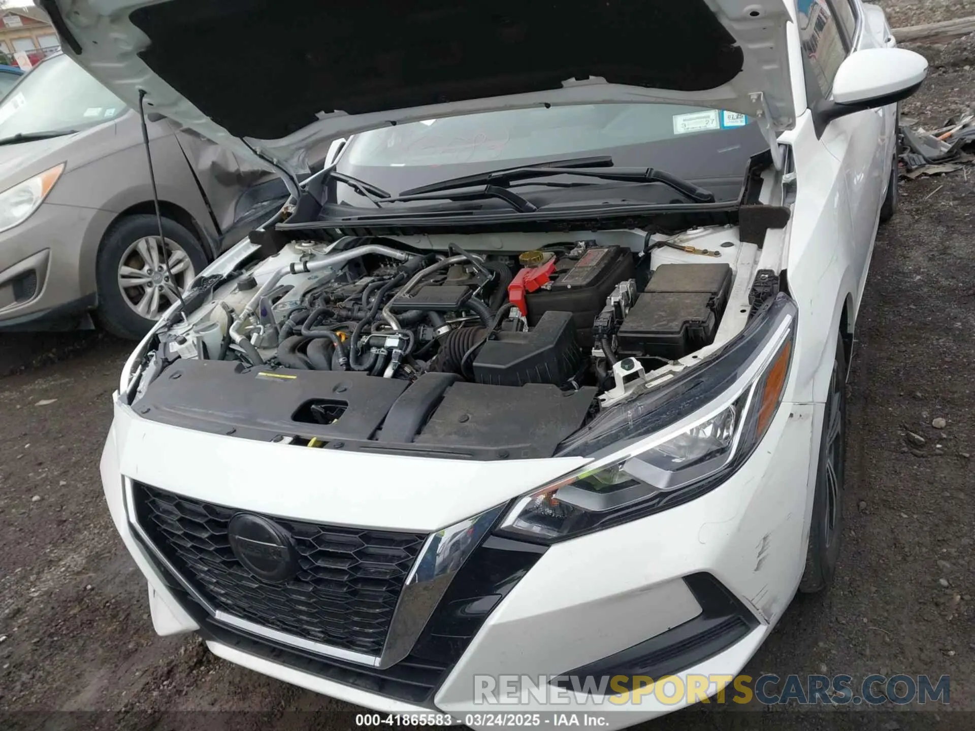 10 Photograph of a damaged car 3N1AB8CV4NY317817 NISSAN SENTRA 2022