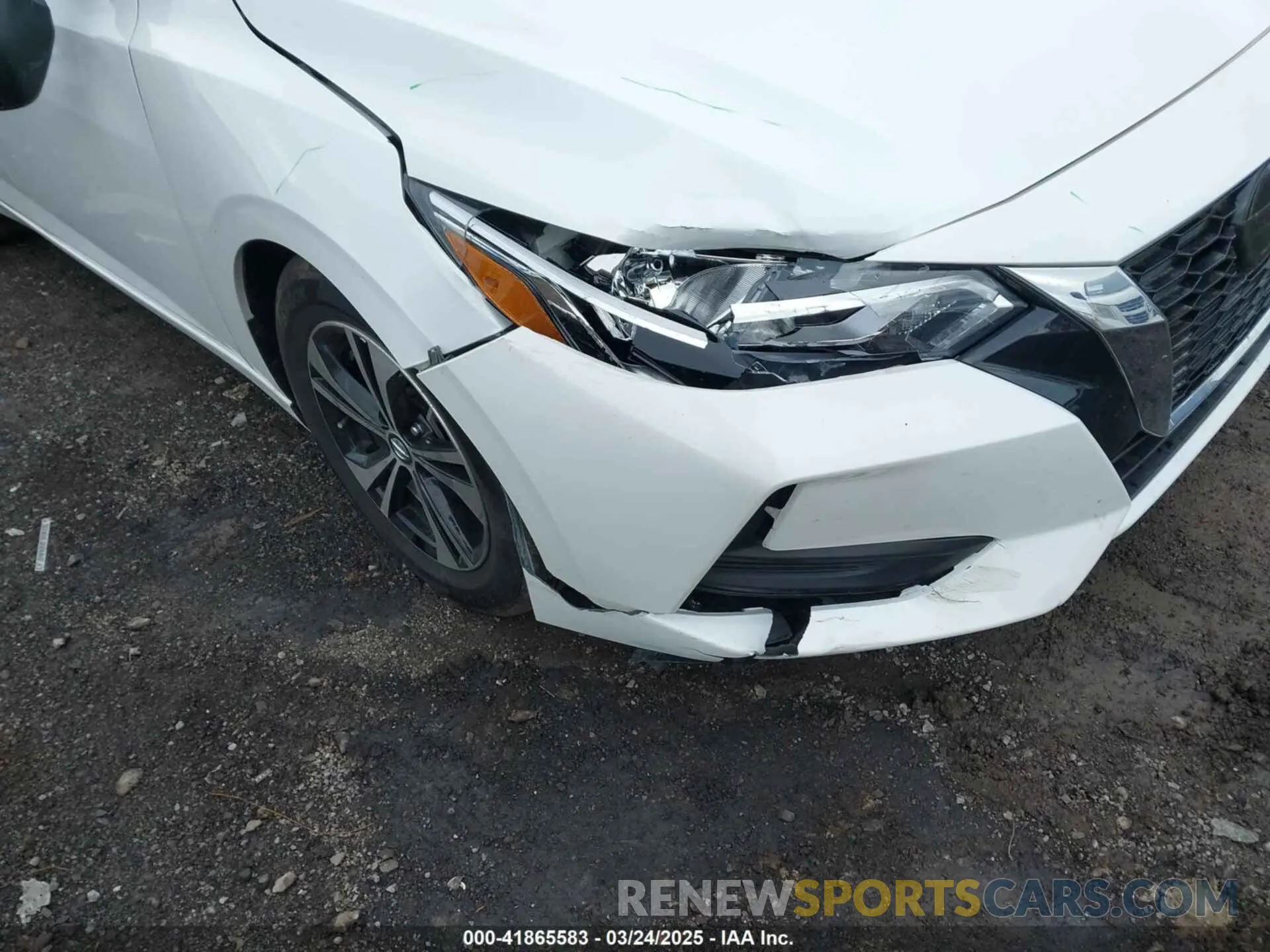 6 Photograph of a damaged car 3N1AB8CV4NY317817 NISSAN SENTRA 2022