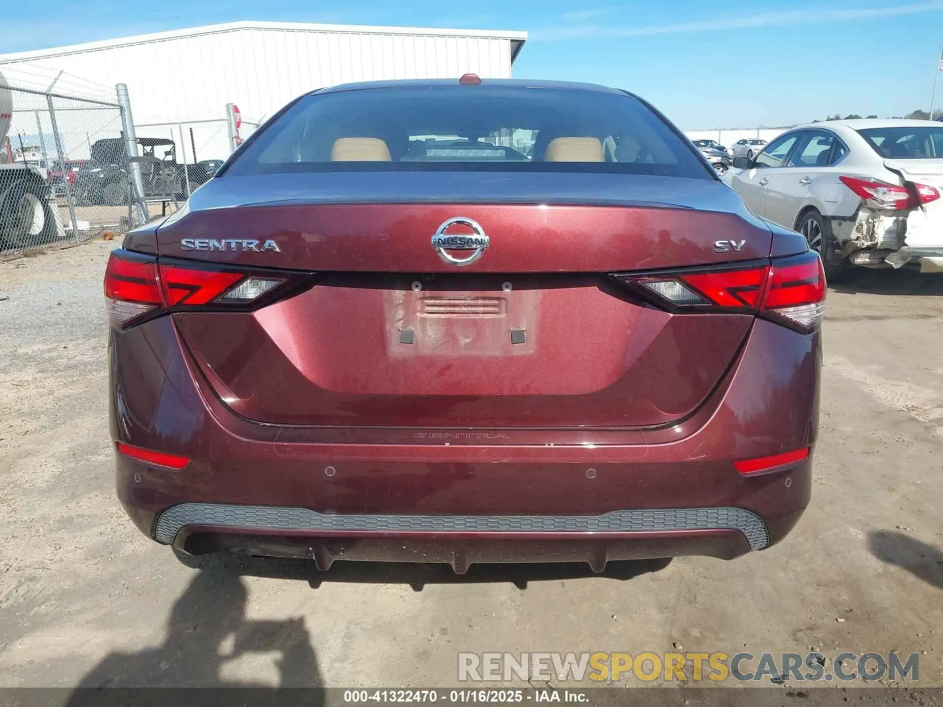 17 Photograph of a damaged car 3N1AB8CV5NY221159 NISSAN SENTRA 2022
