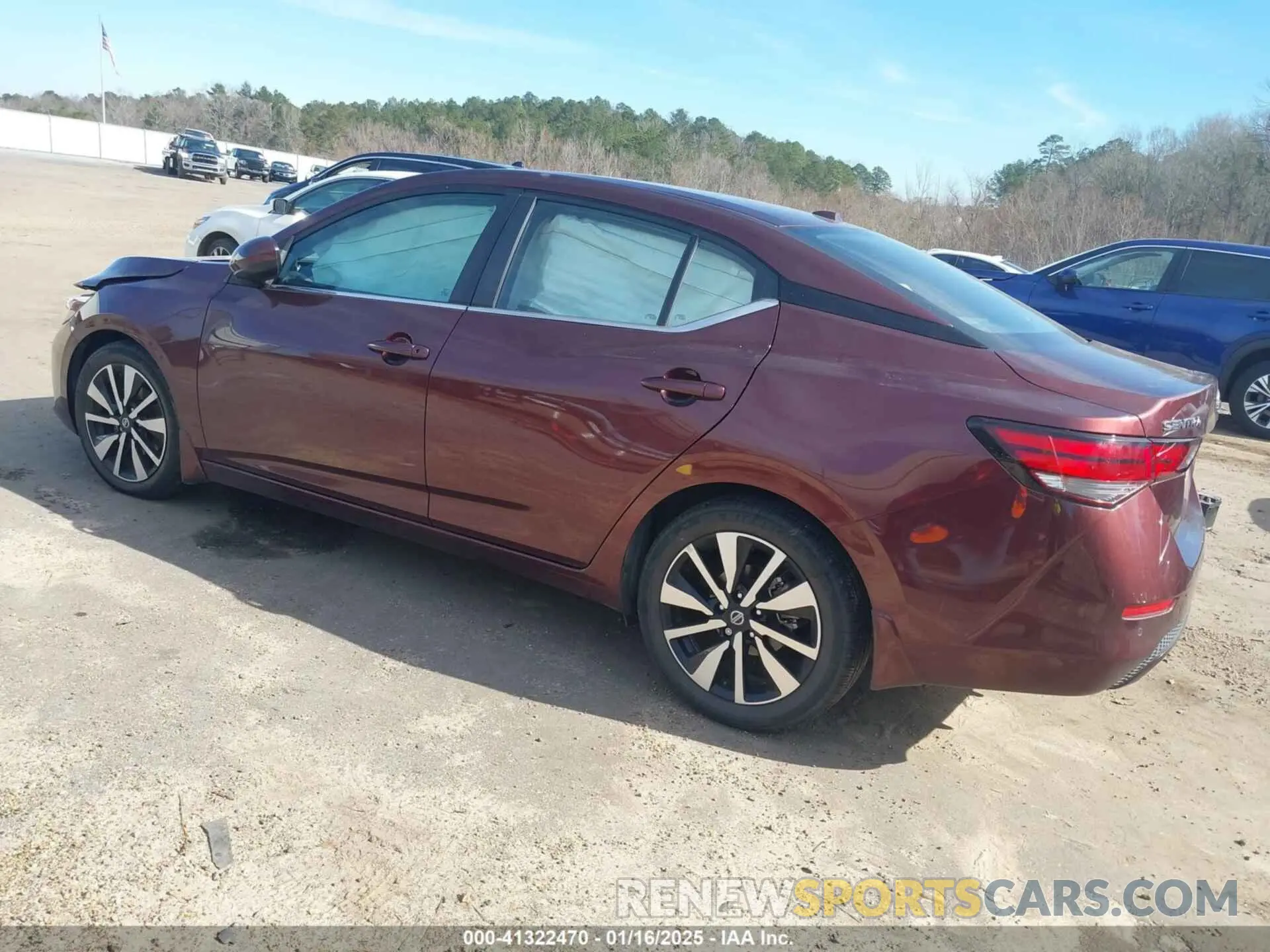 3 Photograph of a damaged car 3N1AB8CV5NY221159 NISSAN SENTRA 2022